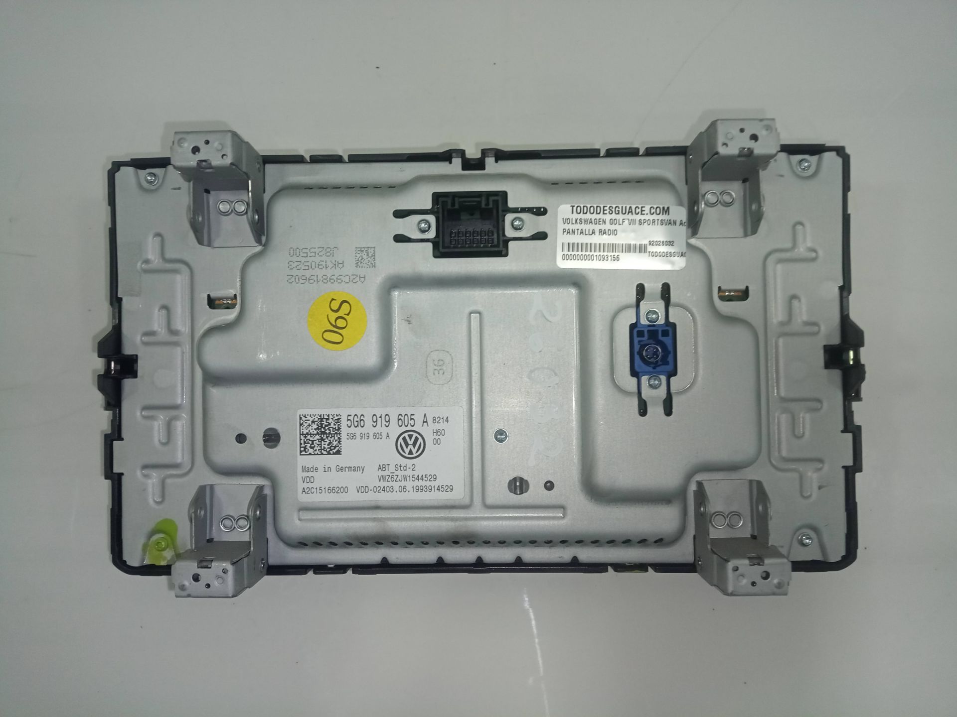 No identificado volkswagen golf sportsvan vii (an1)(09.2017) advance