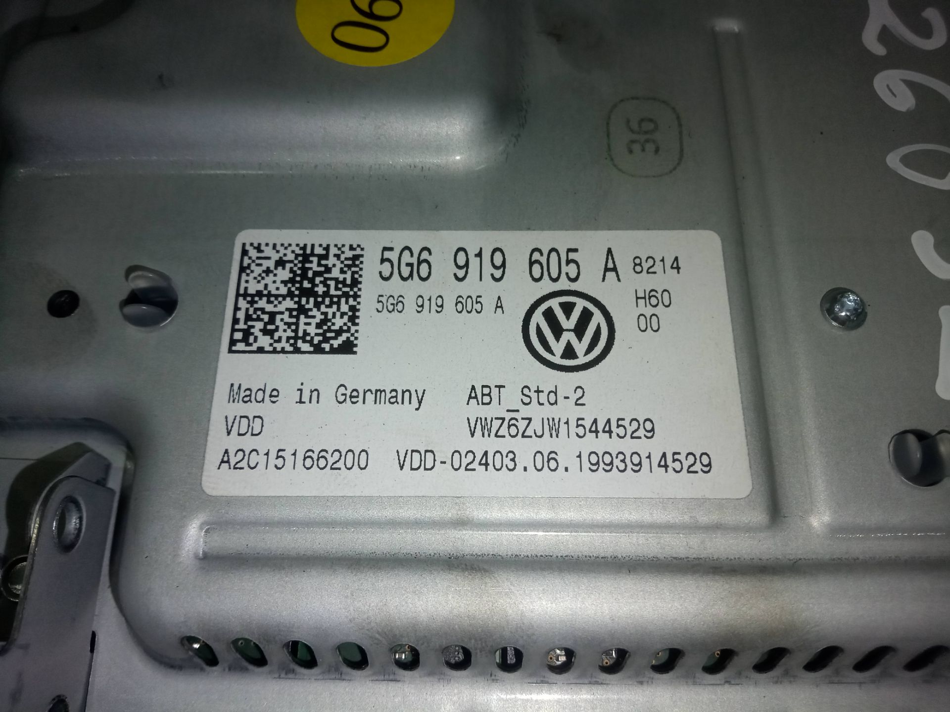 No identificado volkswagen golf sportsvan vii (an1)(09.2017) advance