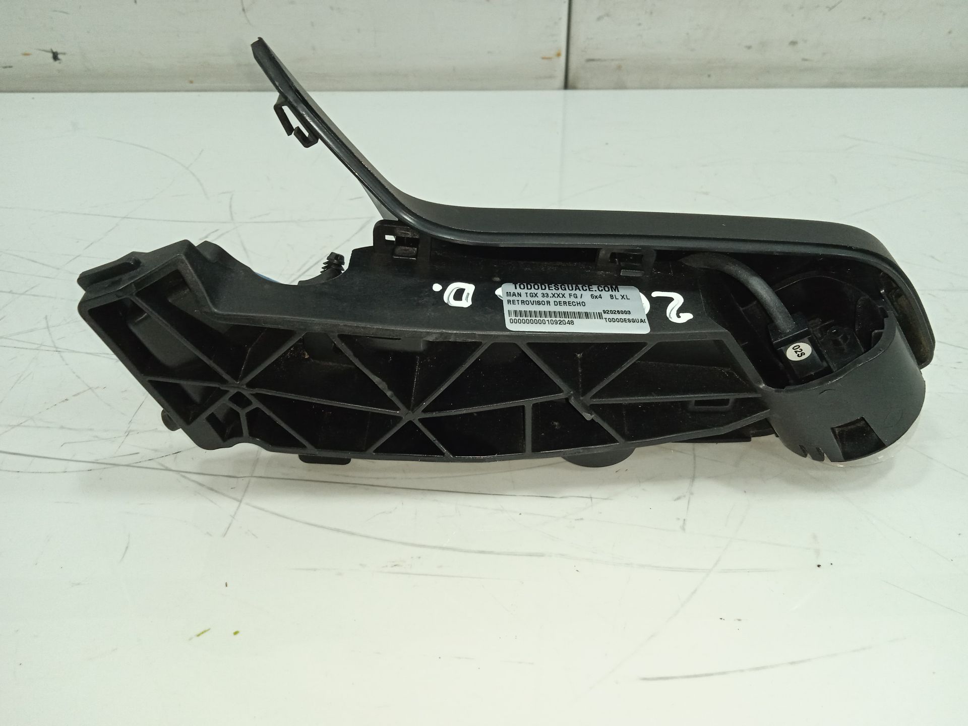Retrovisor derecho man tgx 33.xxx (2007) fg    6x4   bl xl