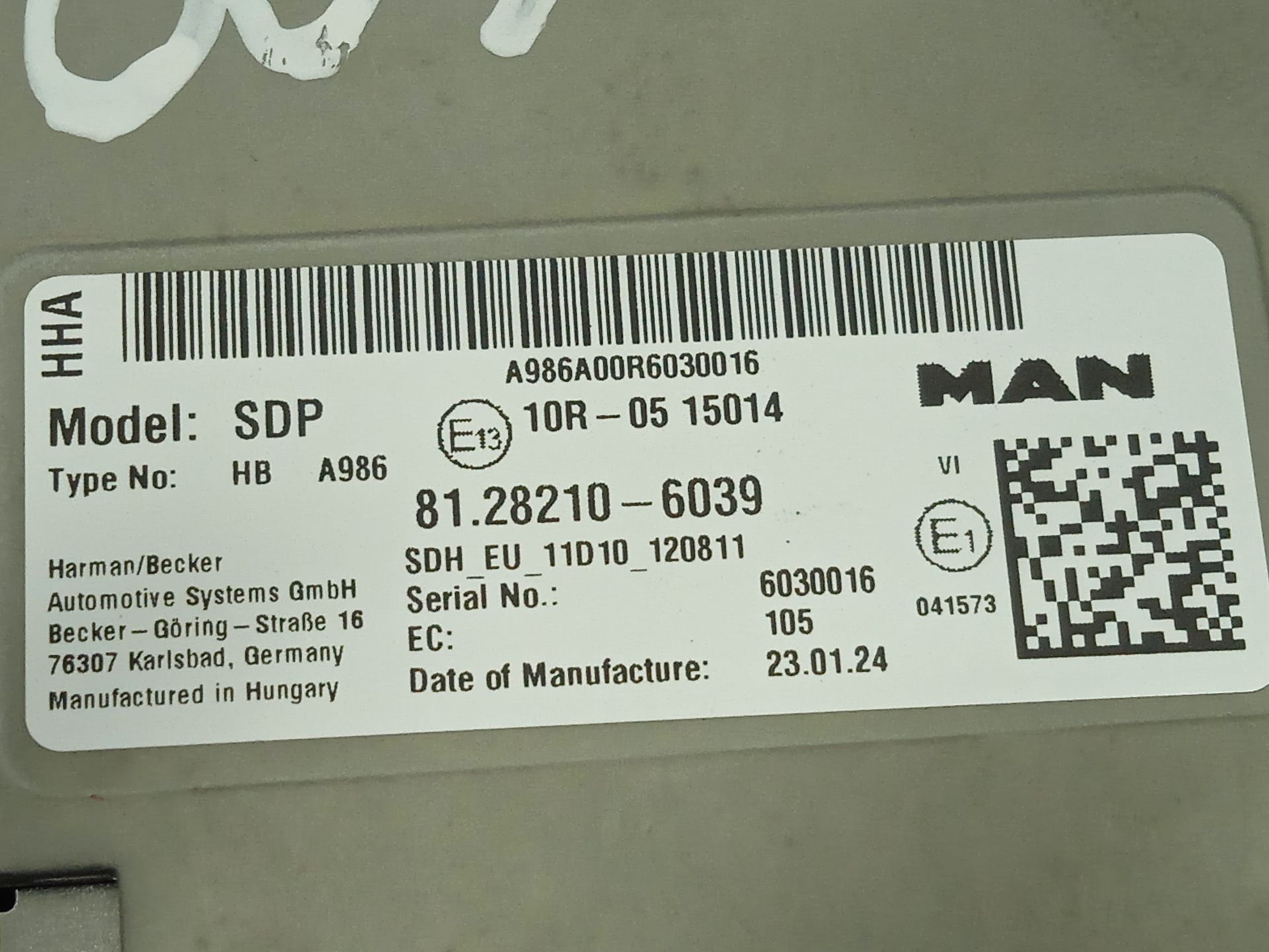 No identificado man tgx 33.xxx (2007) fg    6x4   bl xl