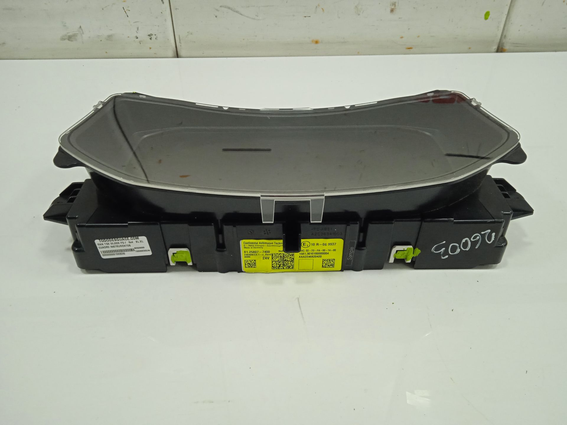 Cuadro instrumentos man tgx 33.xxx (2007) fg    6x4   bl xl
