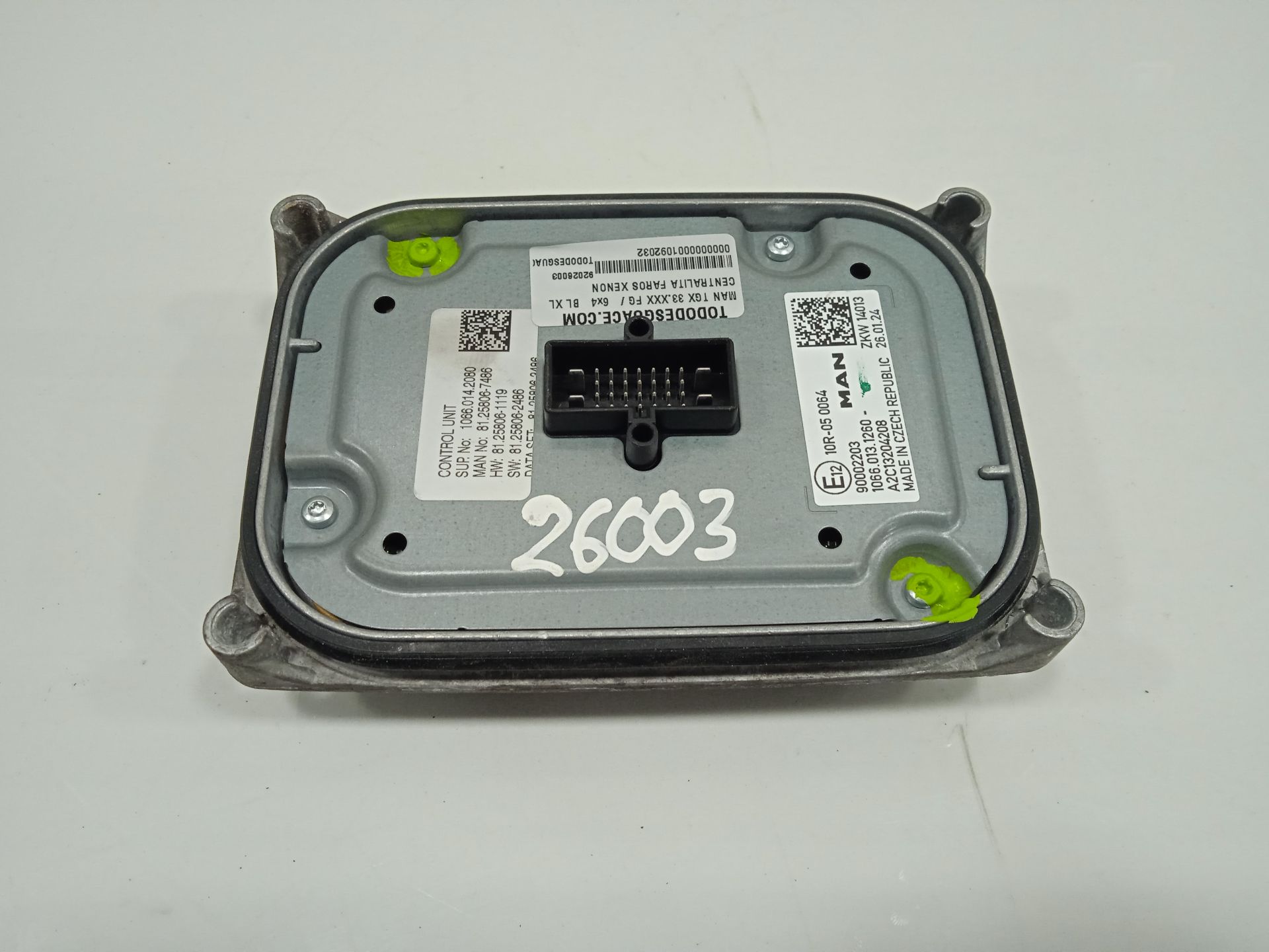 Centralita faros xenon man tgx 33.xxx (2007) fg    6x4   bl xl
