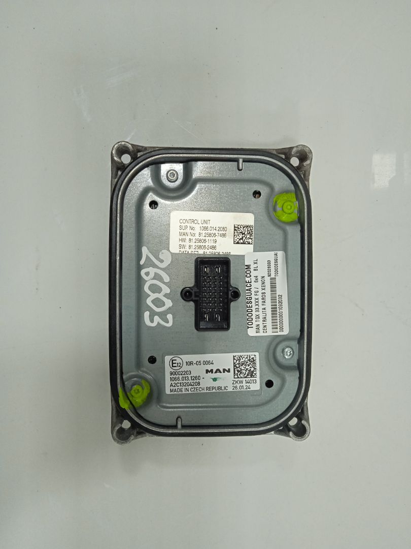 Centralita faros xenon man tgx 33.xxx (2007) fg    6x4   bl xl