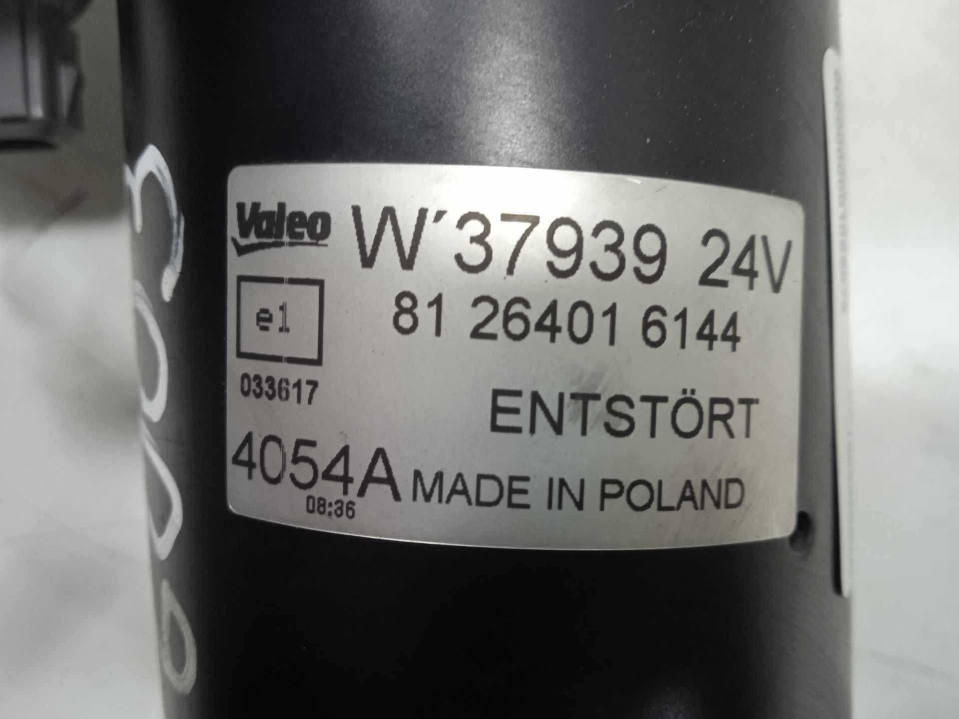 Motor limpia delantero man tgx 33.xxx (2007) fg    6x4   bl xl