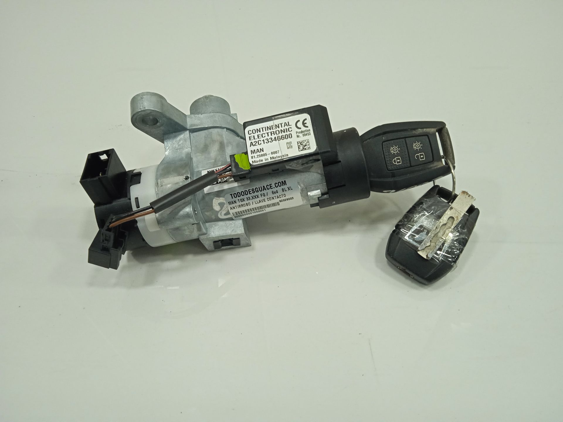 Antirrobo / llave contacto man tgx 33.xxx (2007) fg    6x4   bl xl
