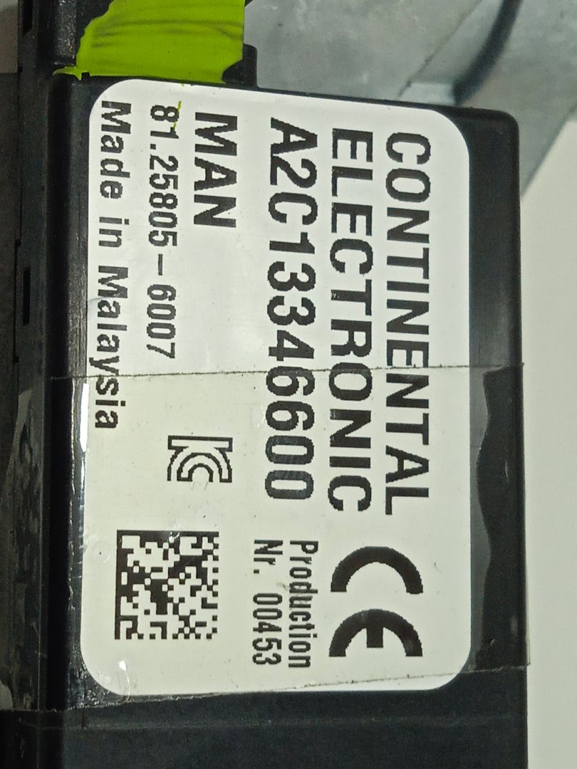 Antirrobo / llave contacto man tgx 33.xxx (2007) fg    6x4   bl xl