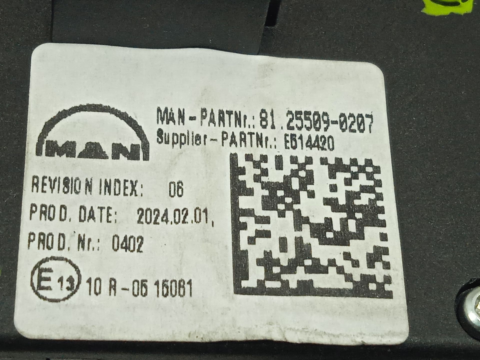 Mando limpia man tgx 33.xxx (2007) fg    6x4   bl xl