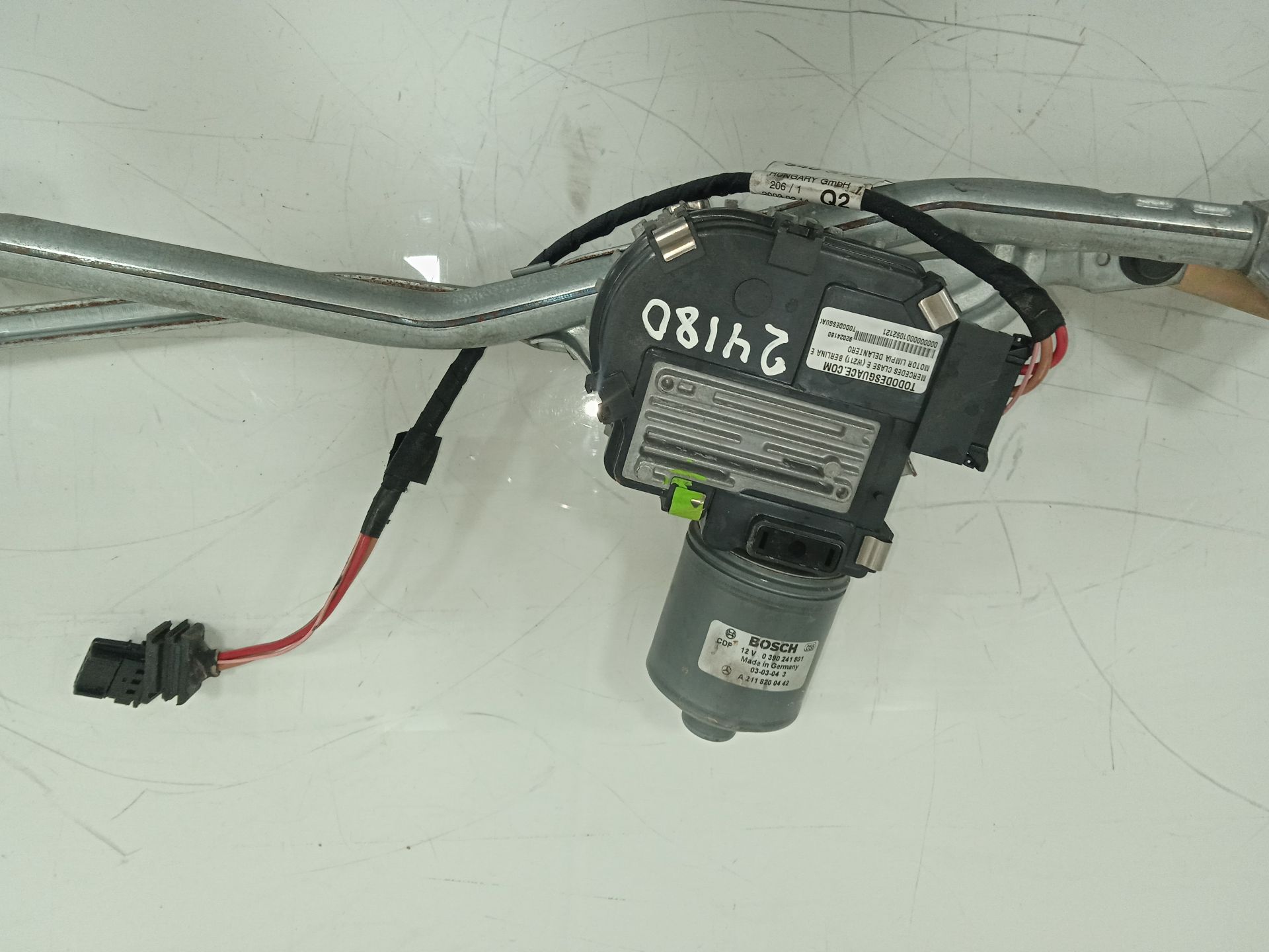 Motor limpia delantero mercedes-benz clase e (bm 211) berlina e 270 cdi (211.016)