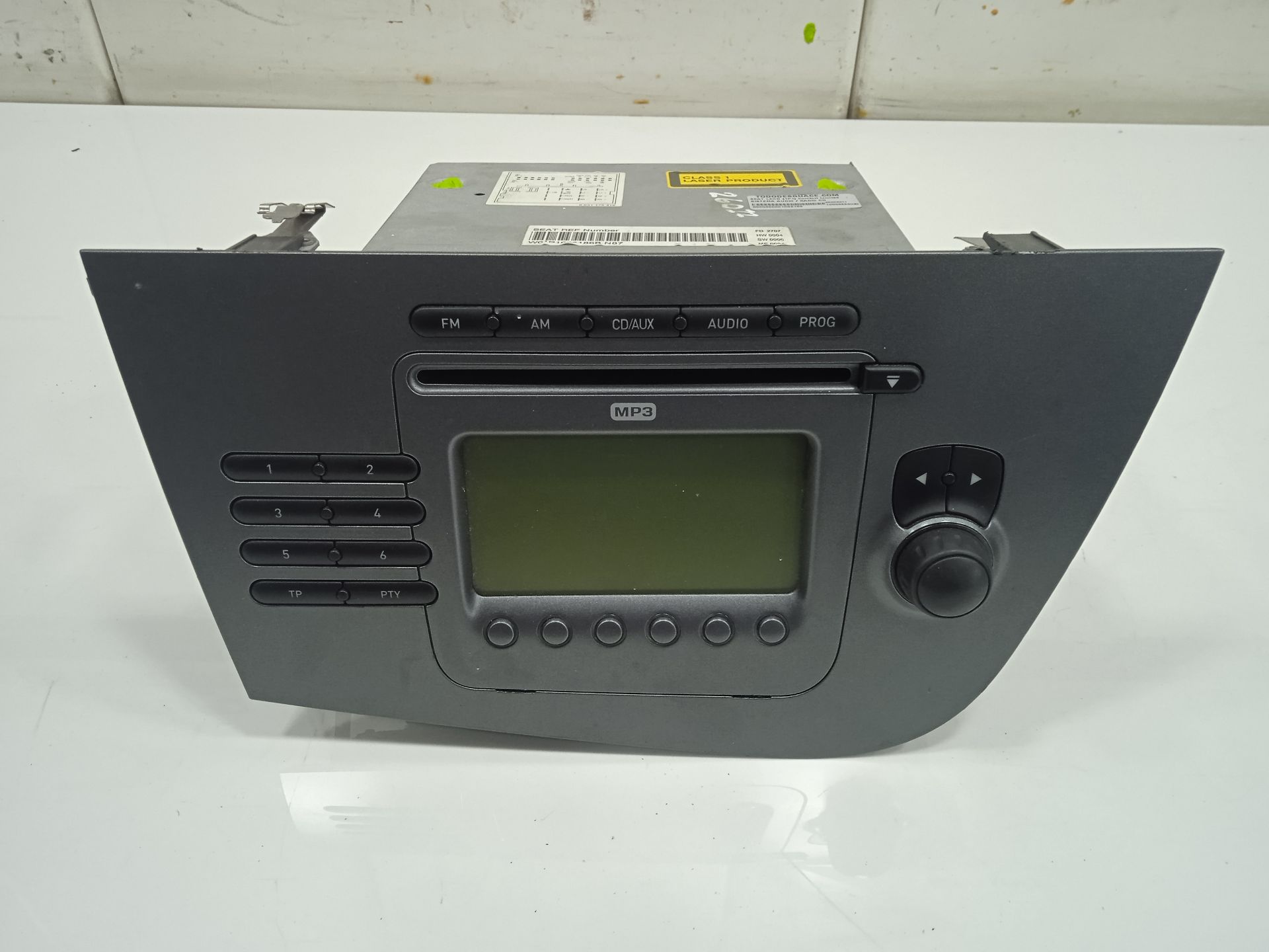 Sistema audio / radio cd seat leon (1p1) comfort limited