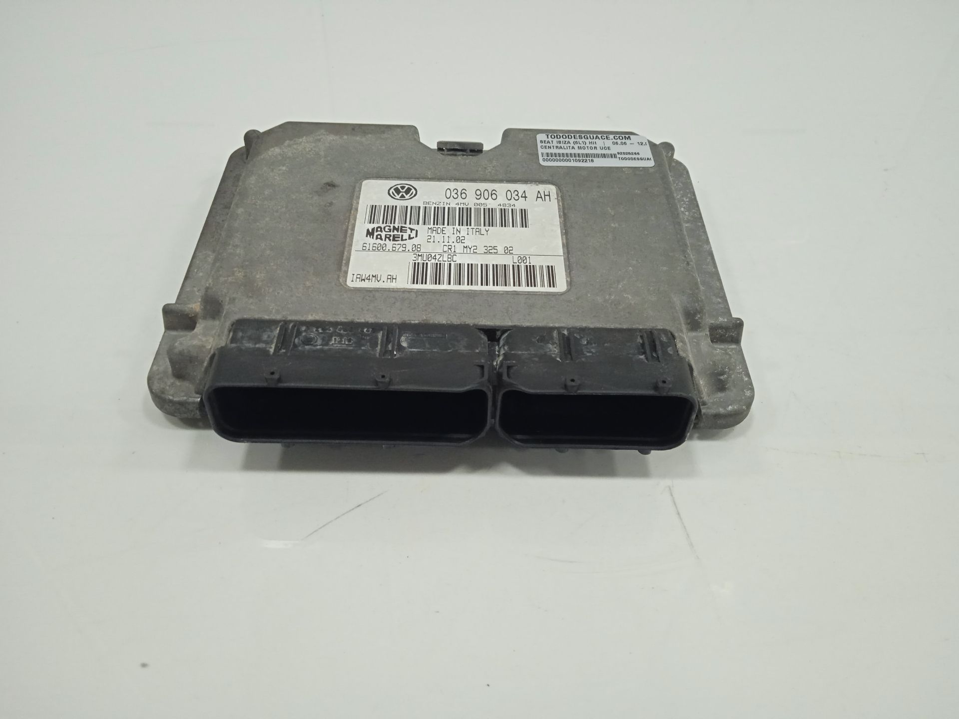 Centralita motor uce seat ibiza (6l1) hit