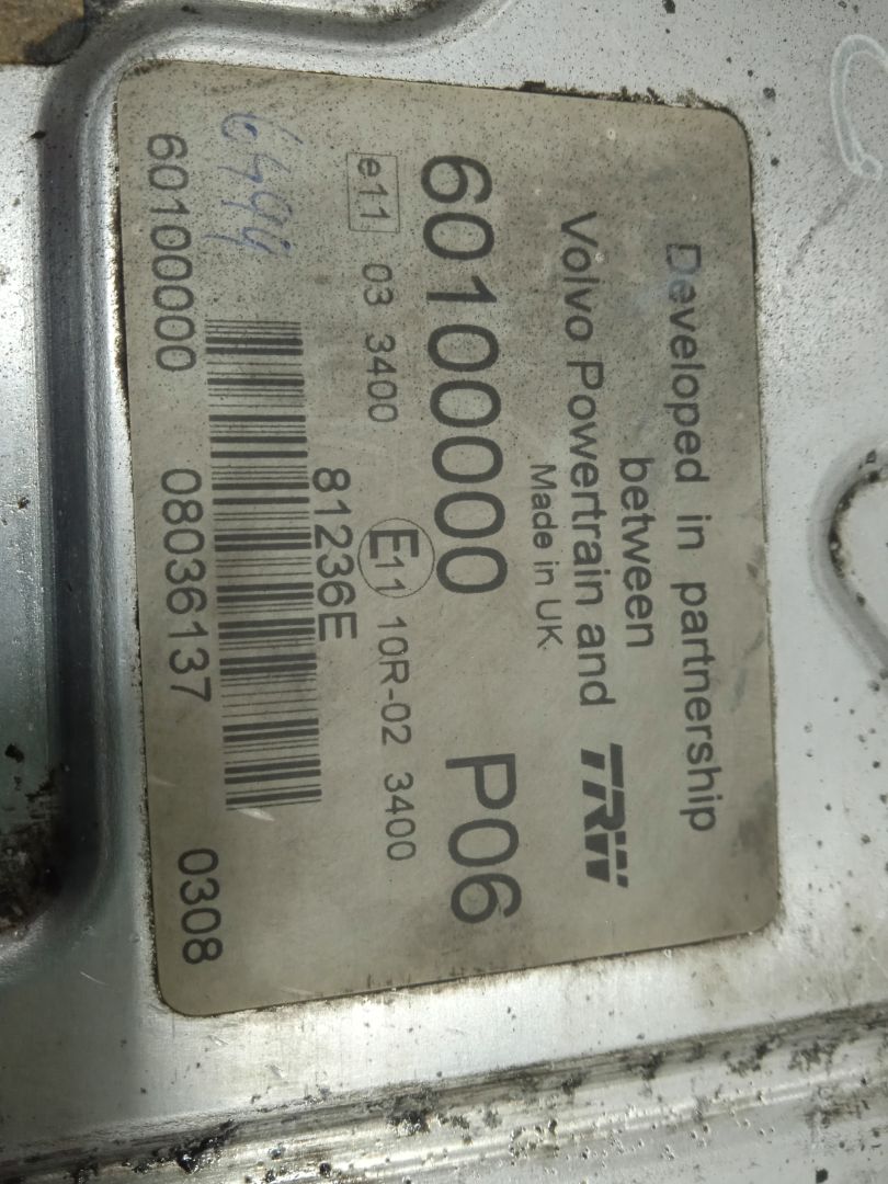 Centralita motor uce   no identificado