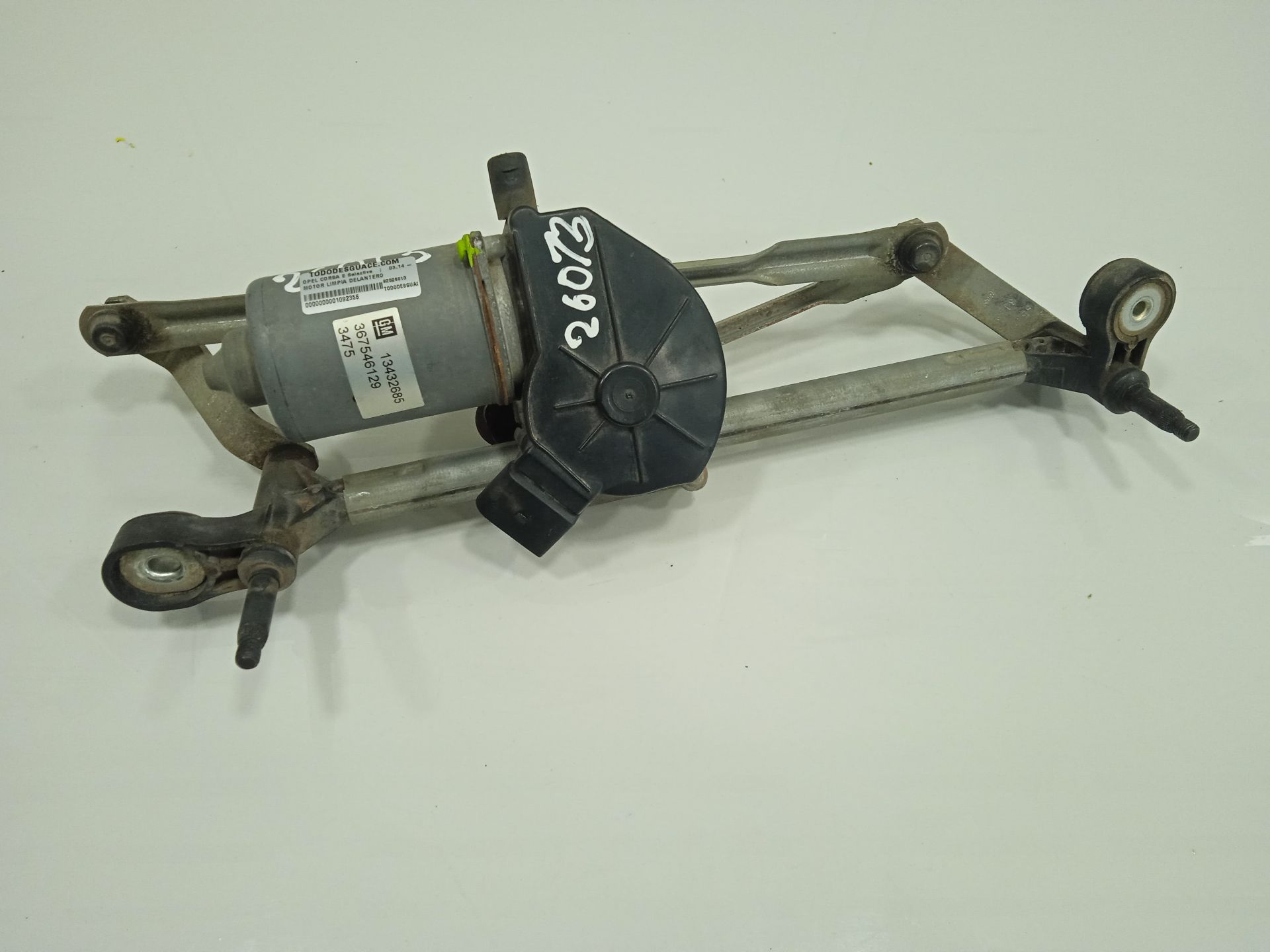 Motor limpia delantero opel corsa e selective