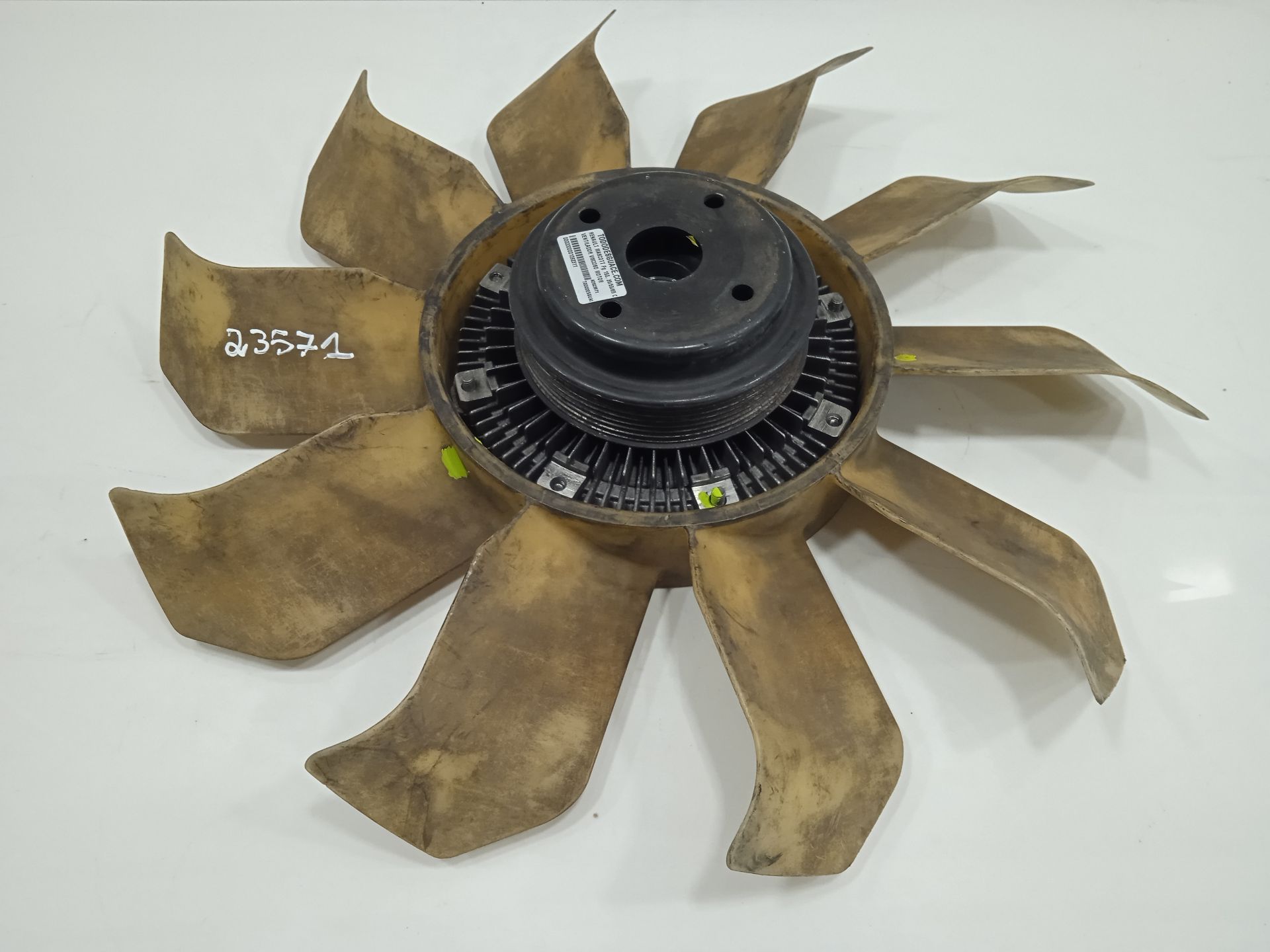 Ventilador viscoso motor renault mascott (2004) fg 150. 355565 cabina indivi