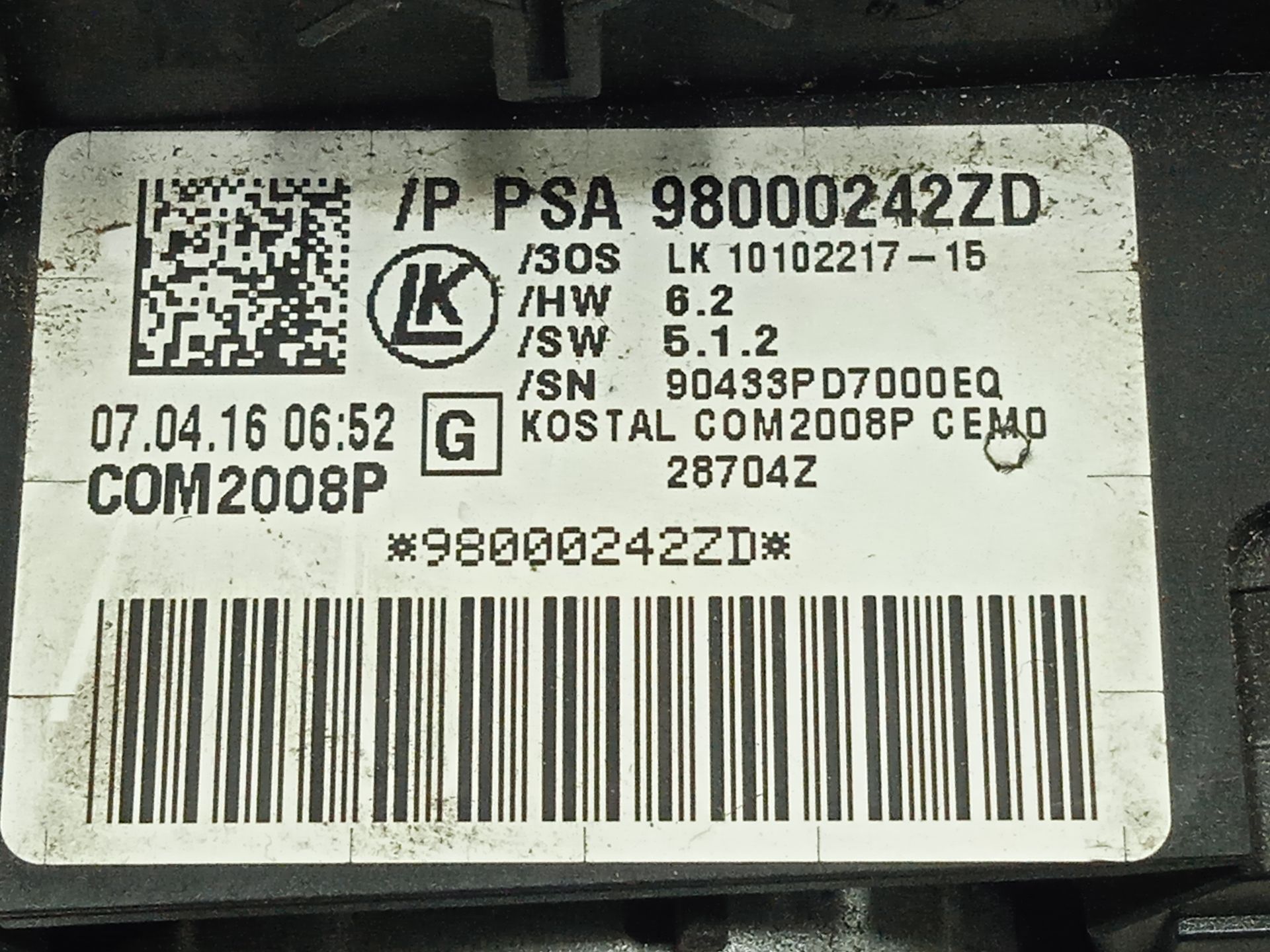 No identificado citroen c4 berlina business