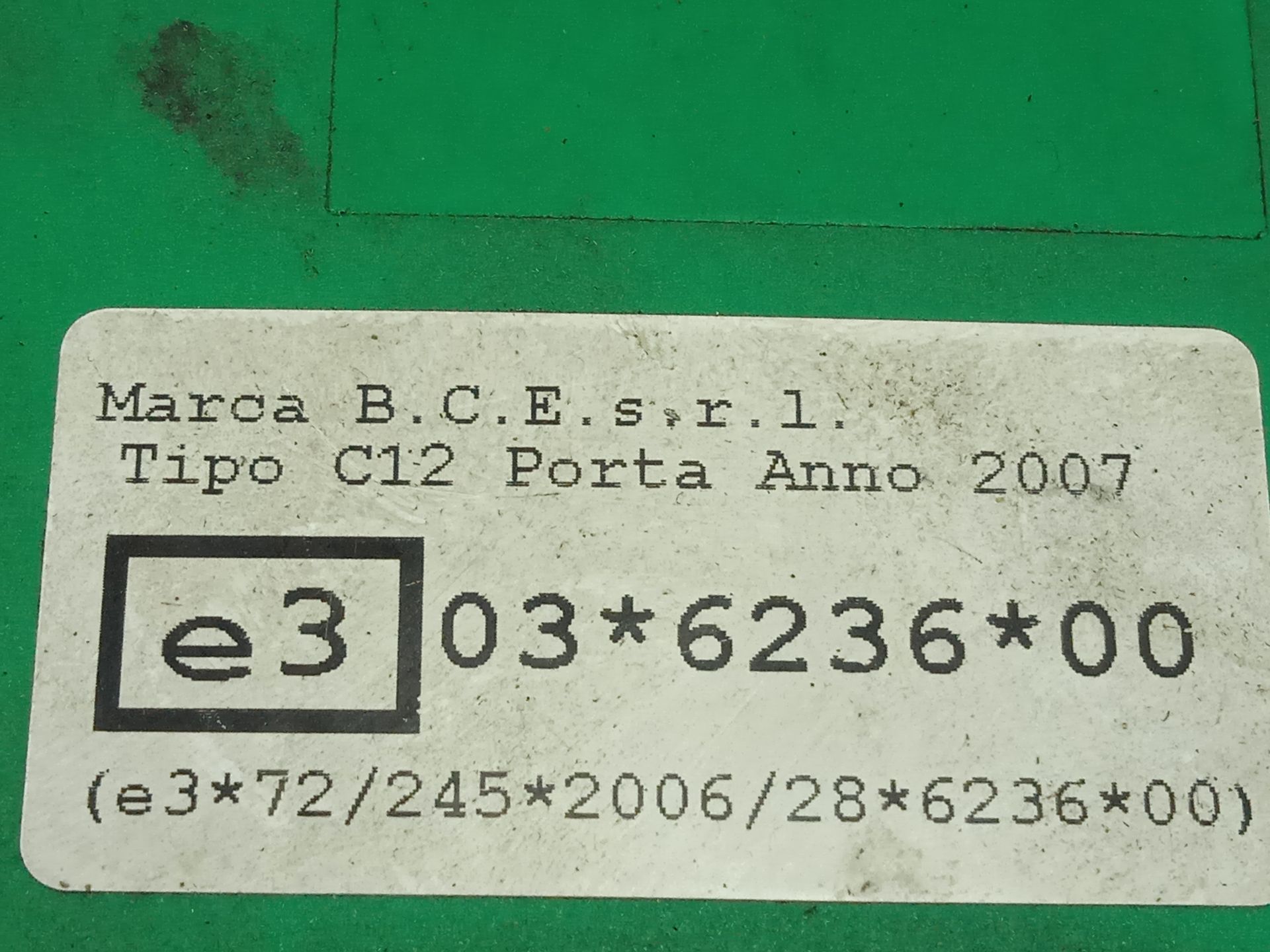 Modulo electronico   no identificado