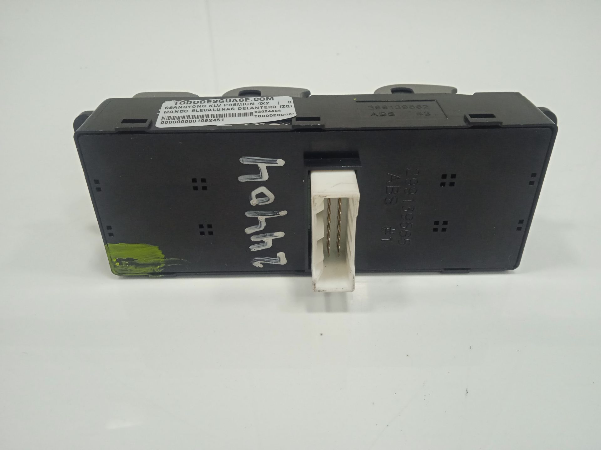 Mando elevalunas delantero izquierdo ssangyong xlv premium 4x2
