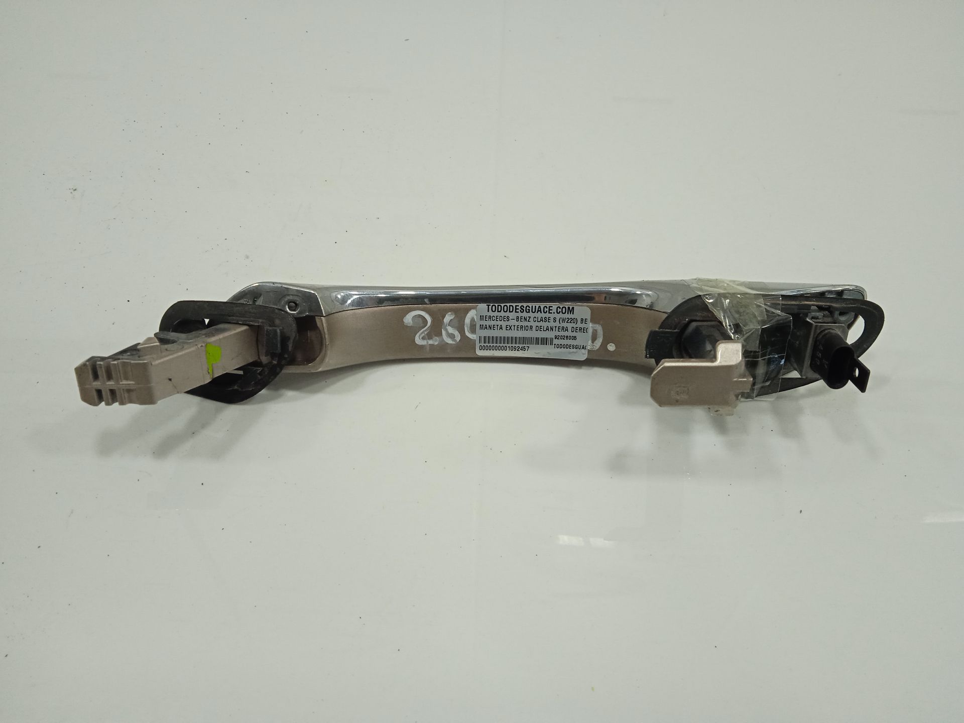 Maneta exterior delantera derecha mercedes-benz clase s (bm 220) berlina 320 (220.065)