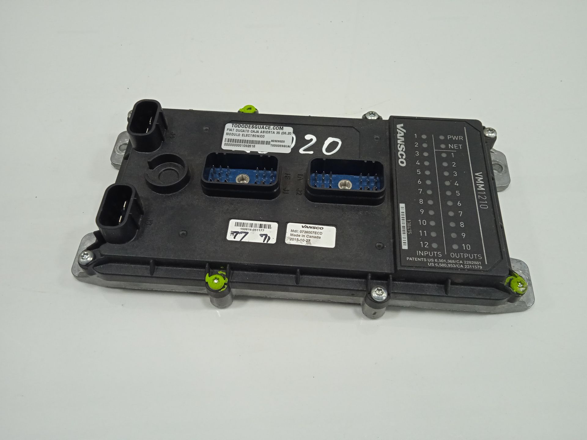 Modulo electronico   no identificado