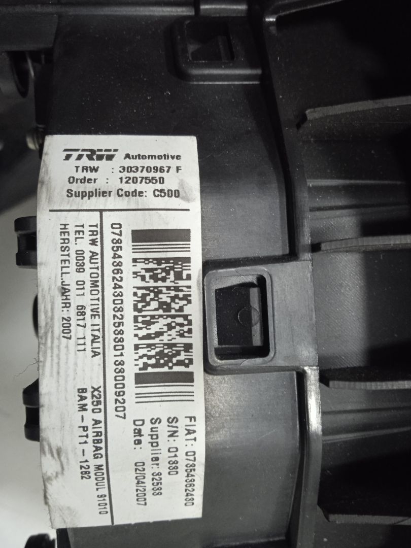 Airbag delantero izquierdo   no identificado