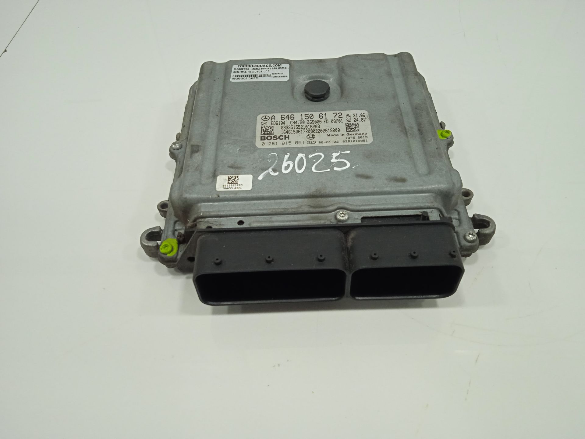 Centralita motor uce mercedes-benz sprinter ii kombi 211215 cdi (906.711713)