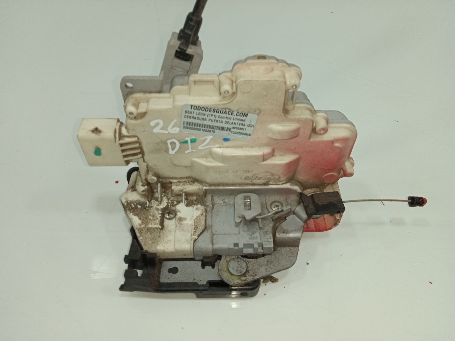 Cerradura puerta delantera izquierda seat leon (1p1) comfort limited