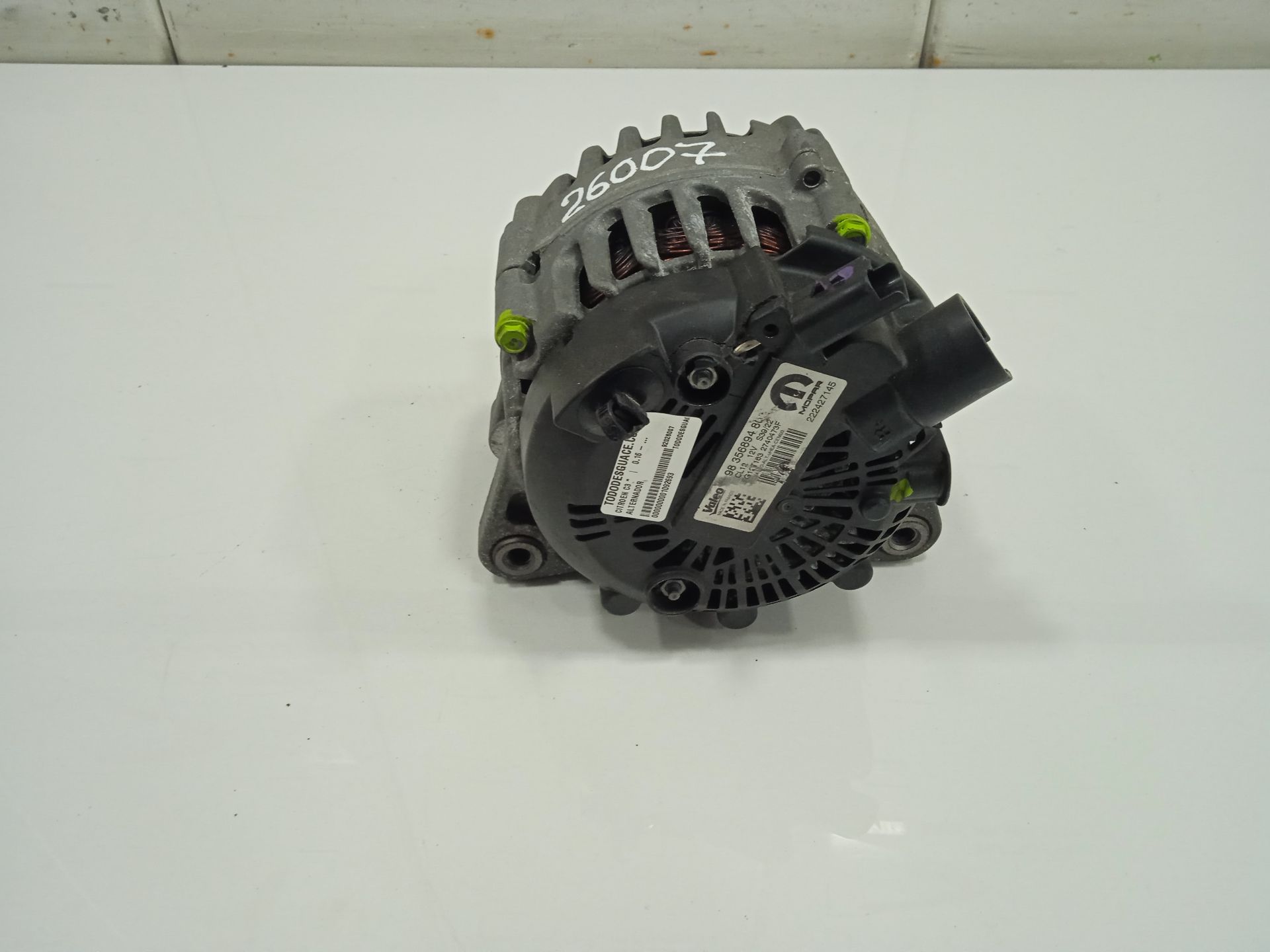 Alternador citroen c3 