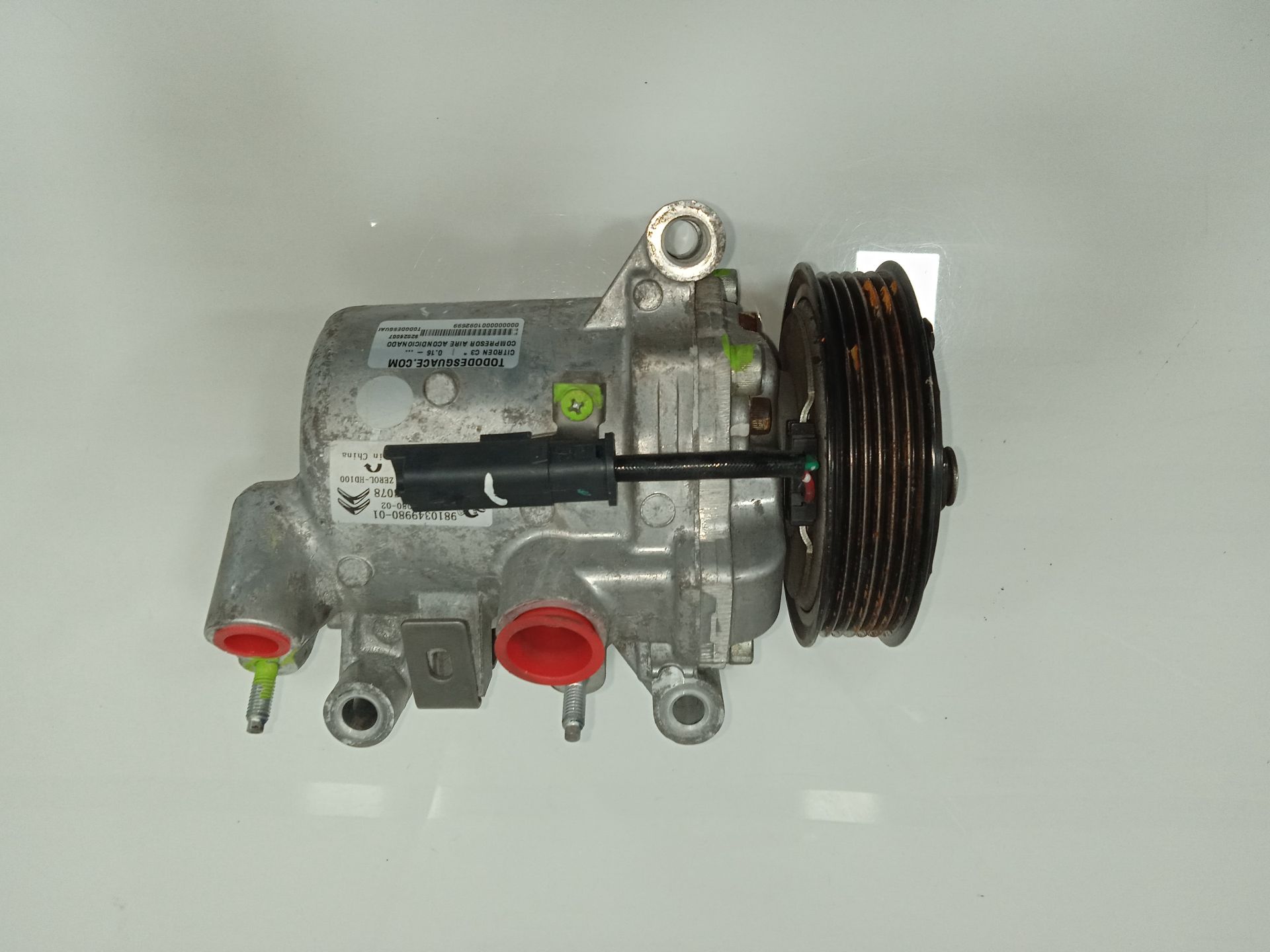 Compresor aire acondicionado citroen c3 