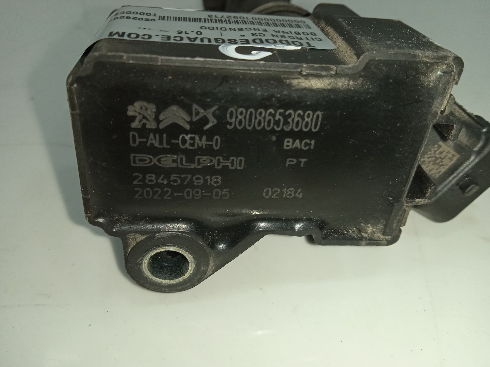 Bobina encendido citroen c3 