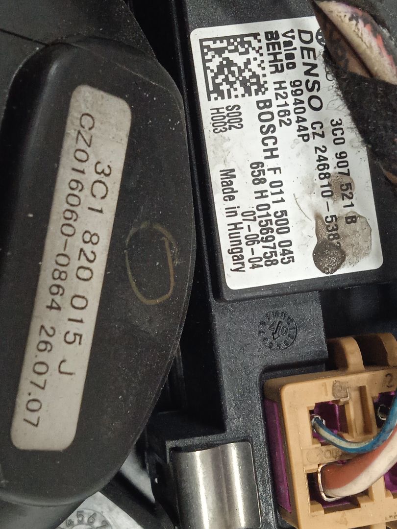 Motor calefaccion volkswagen passat berlina (3c2) advance