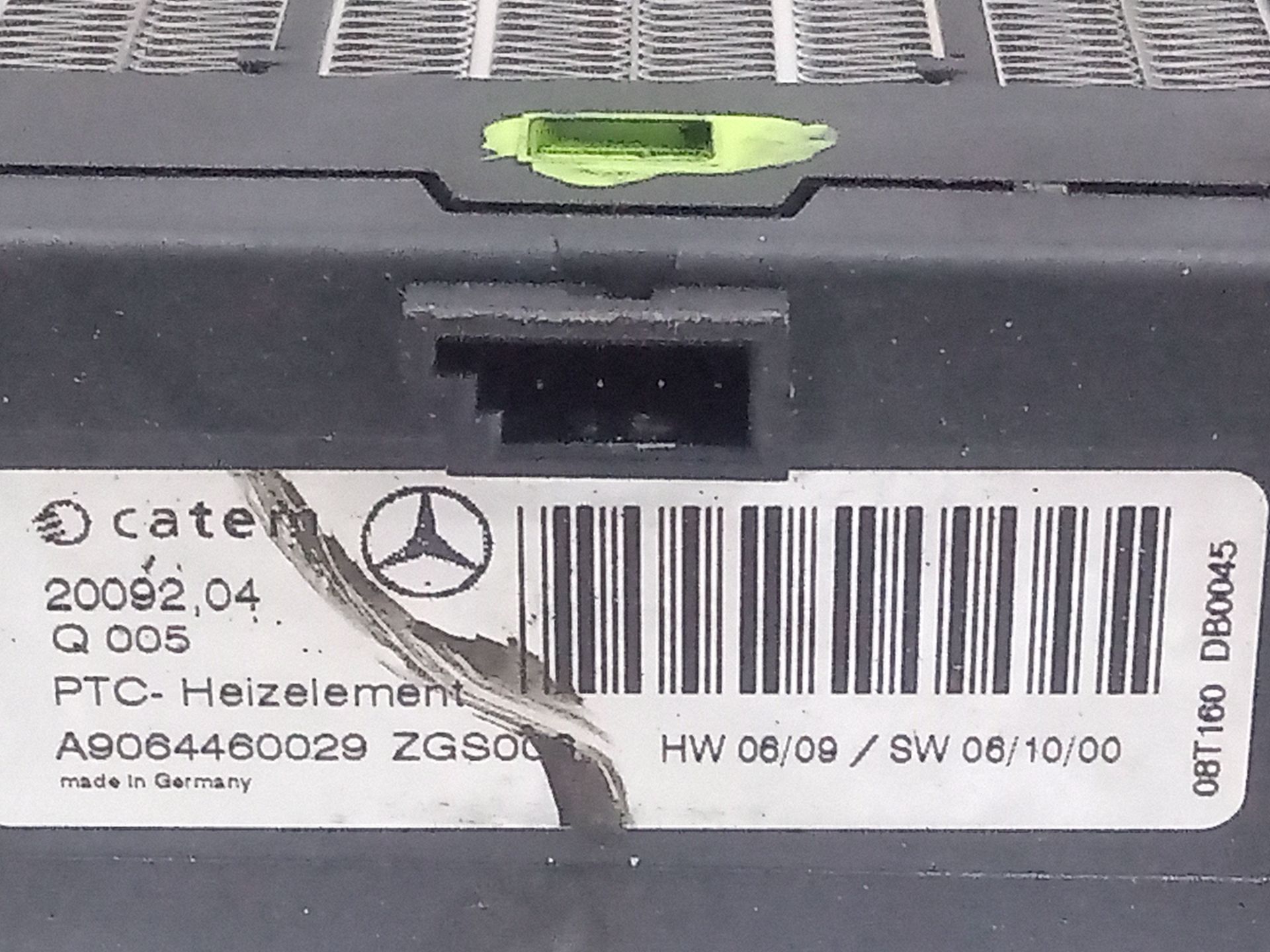Resistencia calefaccion mercedes-benz sprinter ii kombi 211215 cdi (906.711713)