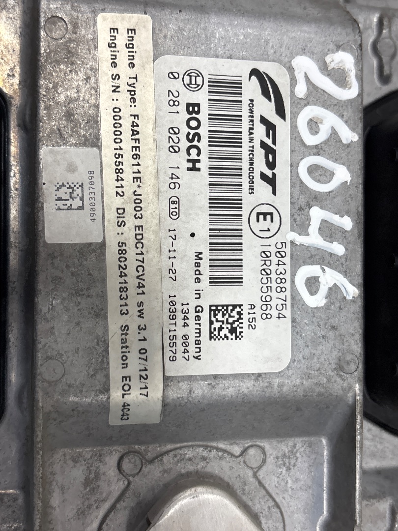 Centralita motor uce iveco eurocargo volquete 120 e 4x2 cabina dobl