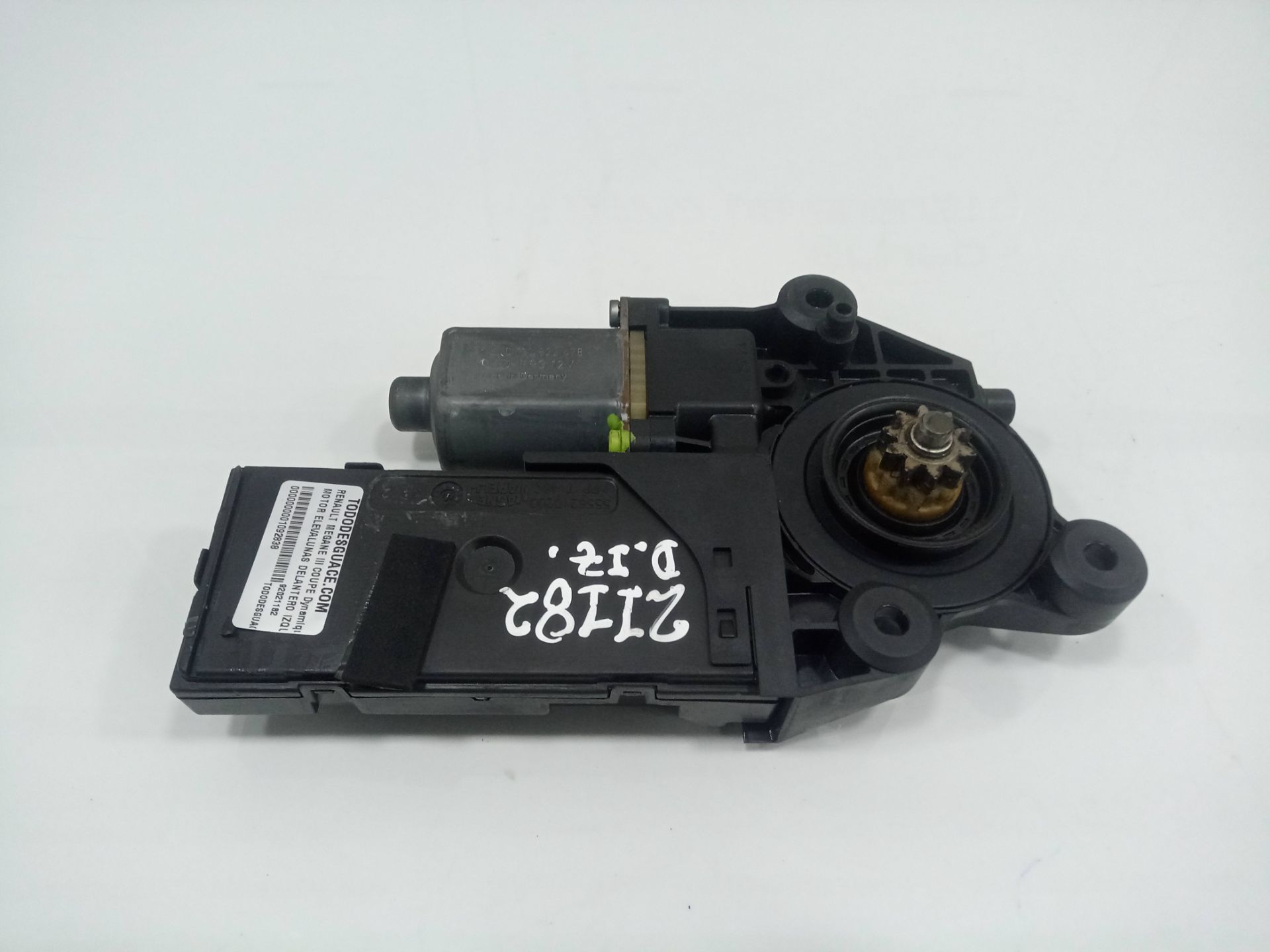 Motor elevalunas delantero izquierdo renault megane iii coupe dynamique