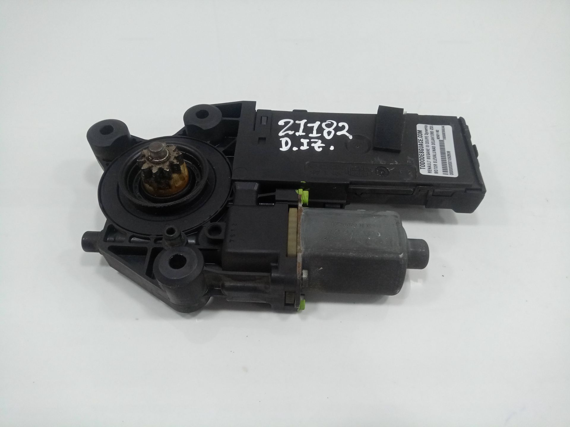 Motor elevalunas delantero izquierdo renault megane iii coupe dynamique