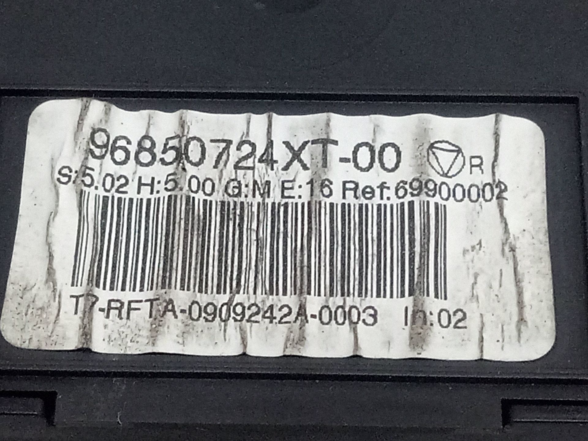 Mando calefaccion / aire acondicionado peugeot 308 confort