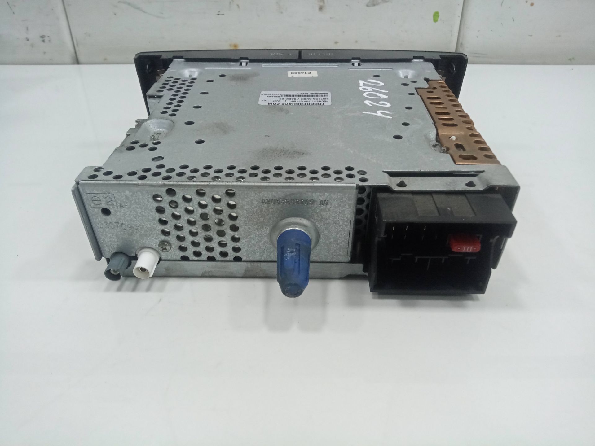 Sistema audio / radio cd peugeot 308 confort