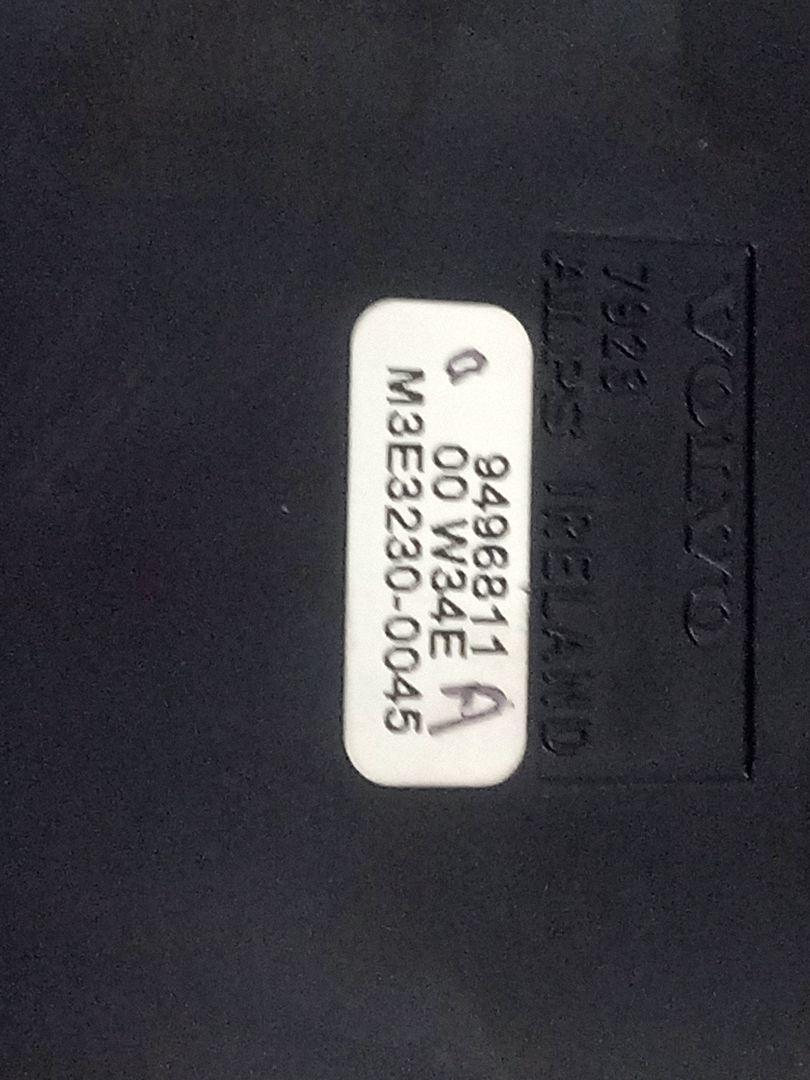 Mando calefaccion / aire acondicionado volvo s80 berlina t6 geartronic