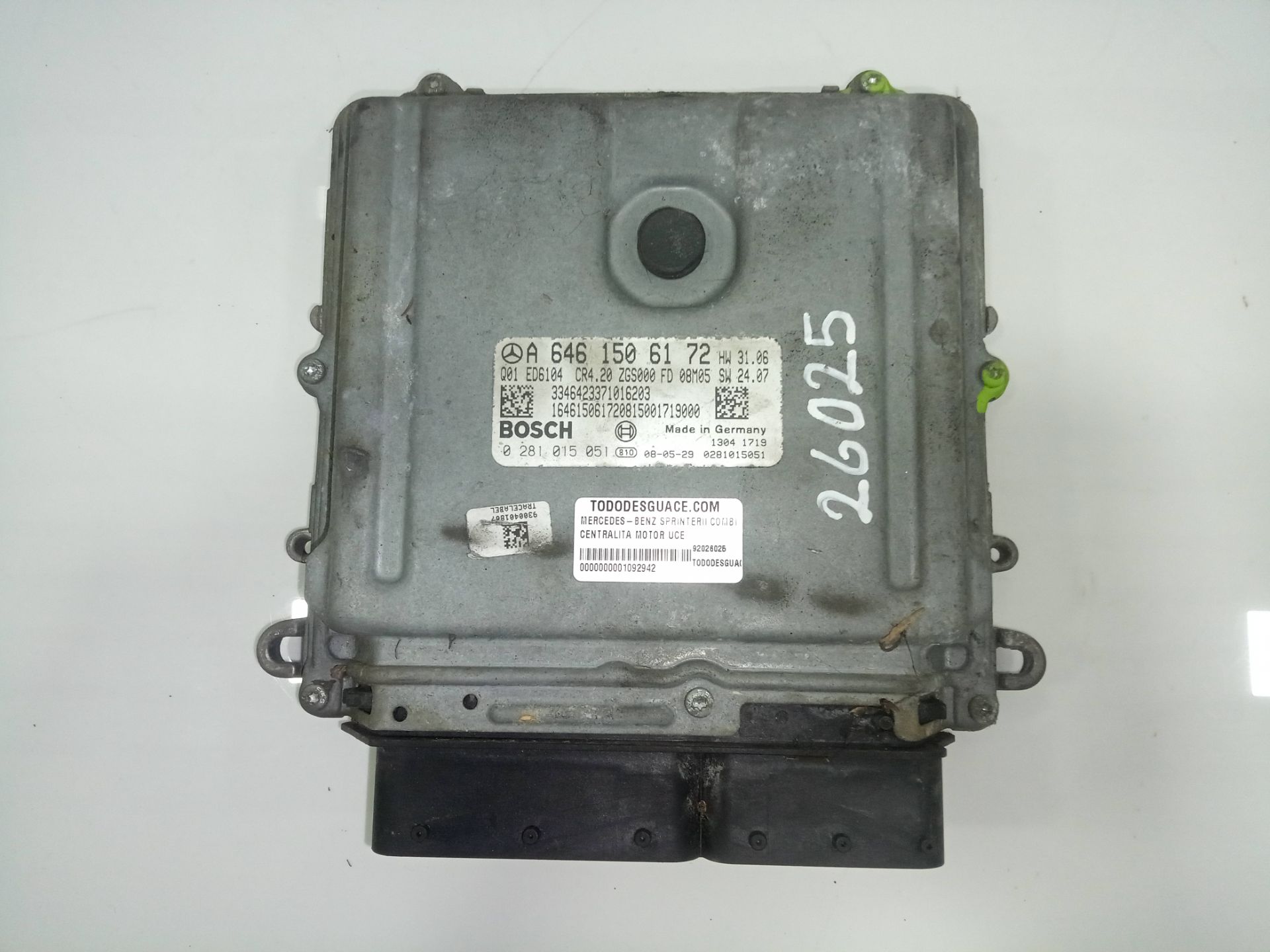Centralita motor uce mercedes-benz sprinter ii kombi 211215 cdi (906.711713)
