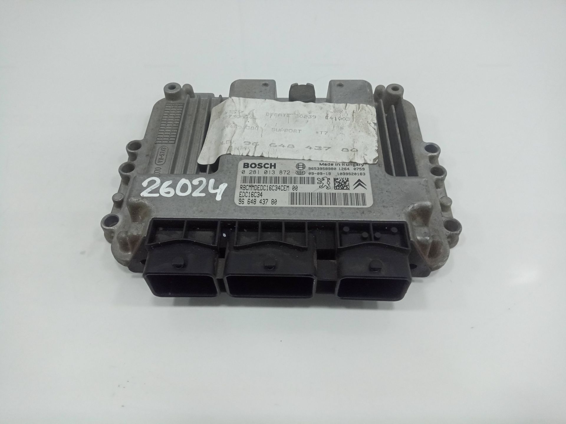 Centralita motor uce peugeot 308 confort