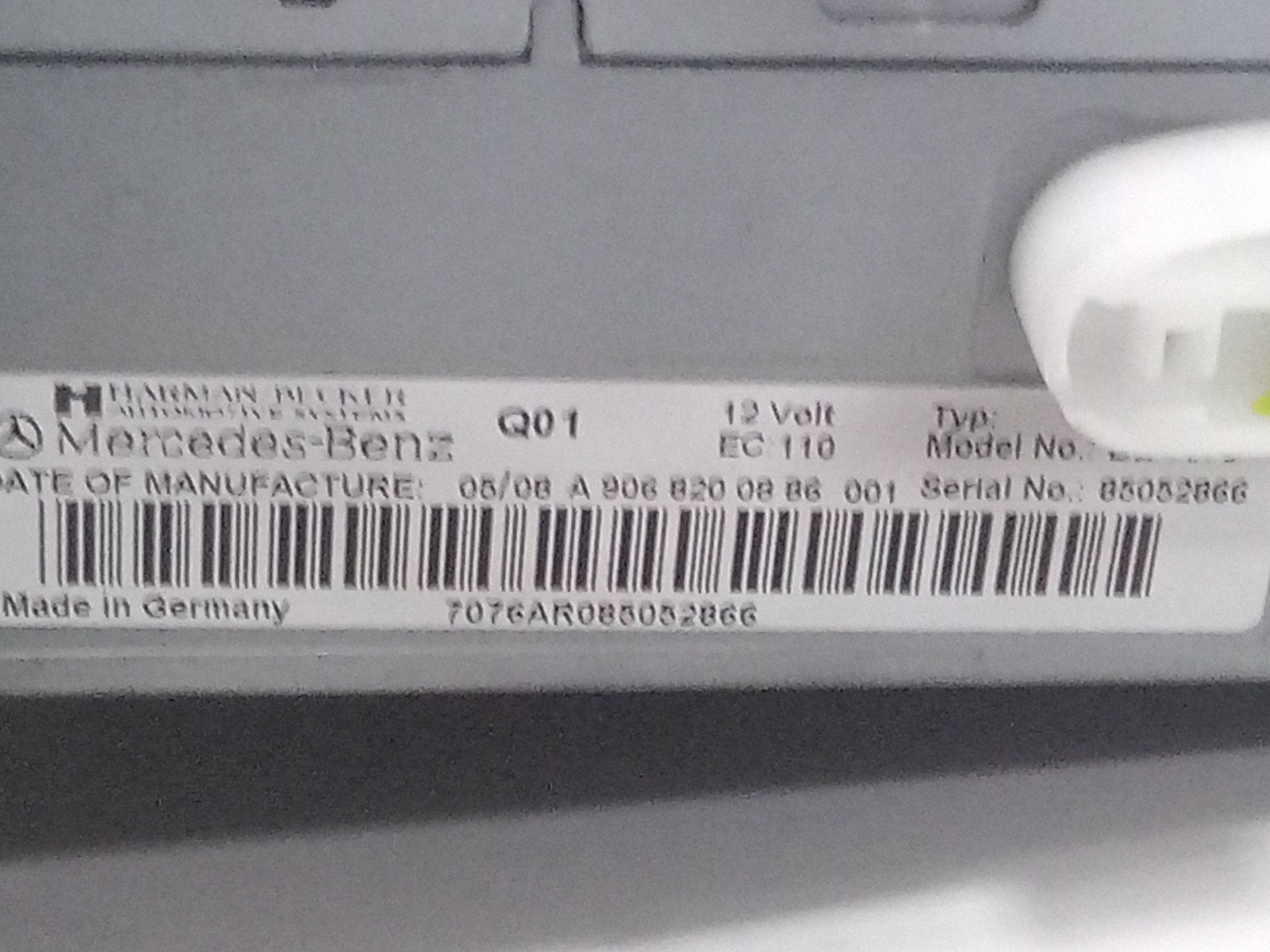 Sistema audio / radio cd 309311313315          cdi
