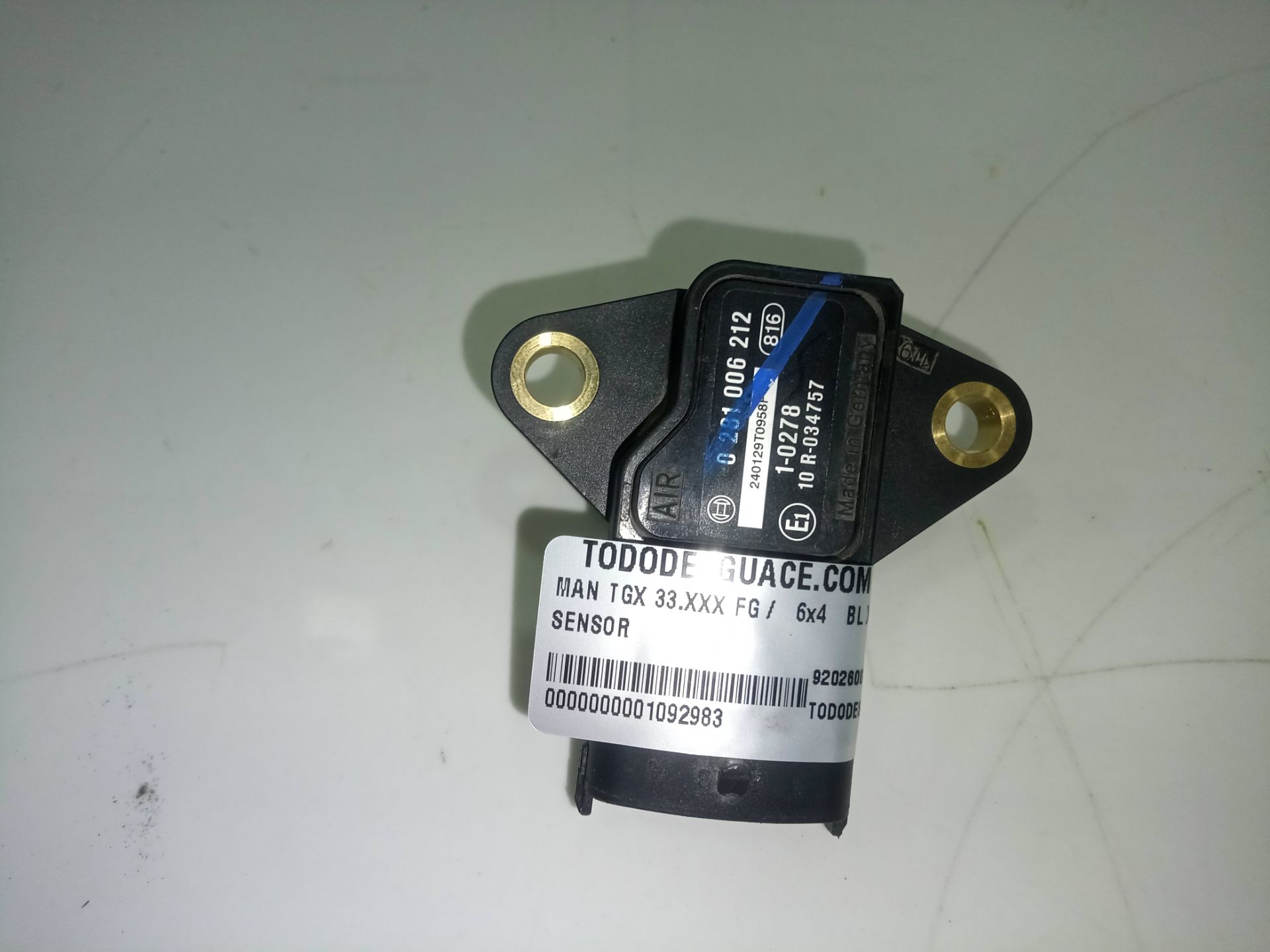 Sensor man tgx 33.xxx (2007) fg    6x4   bl xl