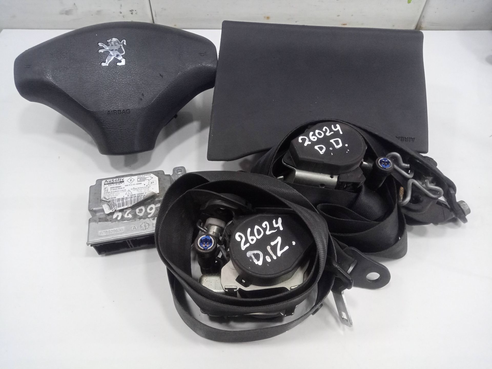 Kit airbag peugeot 308 confort