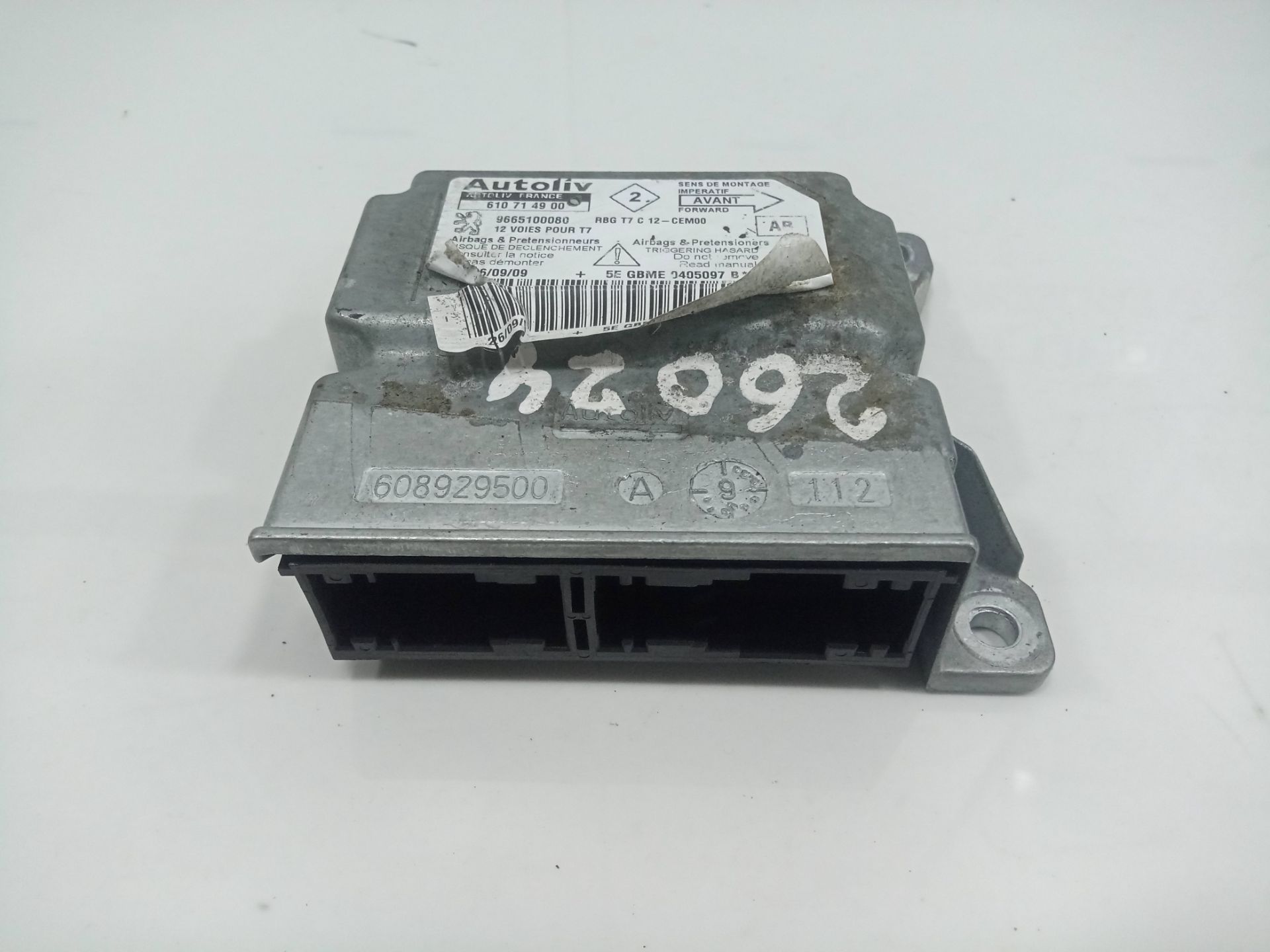 Kit airbag peugeot 308 confort