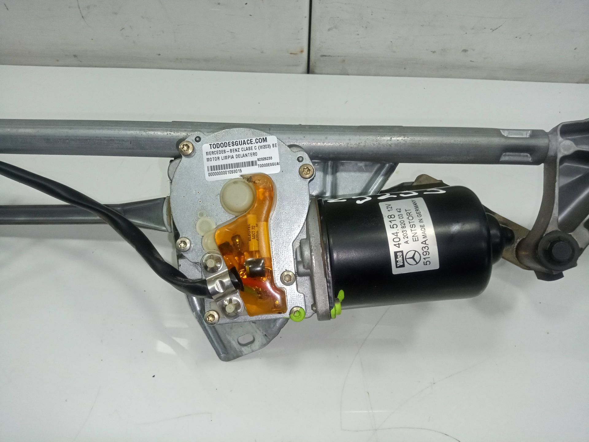 Motor limpia delantero mercedes-benz clase c (bm 203) berlina 240 (203.061)