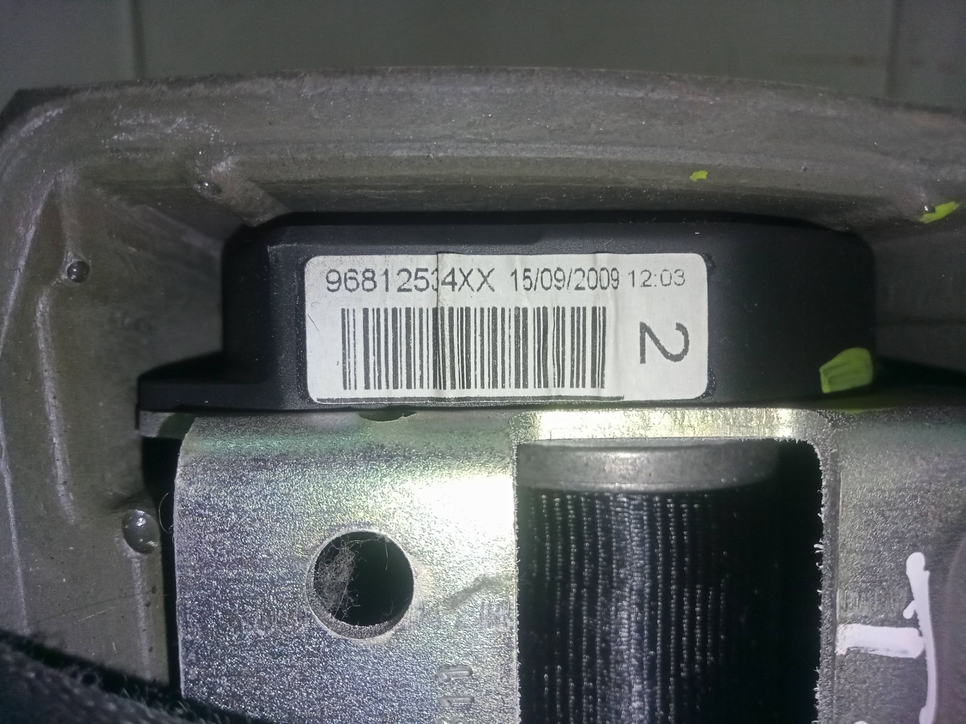 Cinturon seguridad trasero derecho peugeot 308 confort