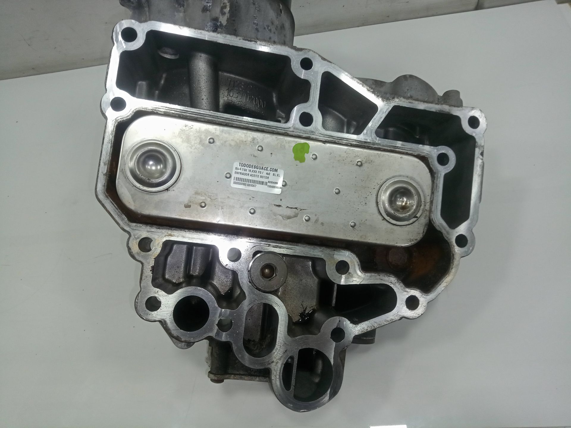 Enfriador aceite motor man tgx 18.xxx (2007) fg    4x2   bl xl