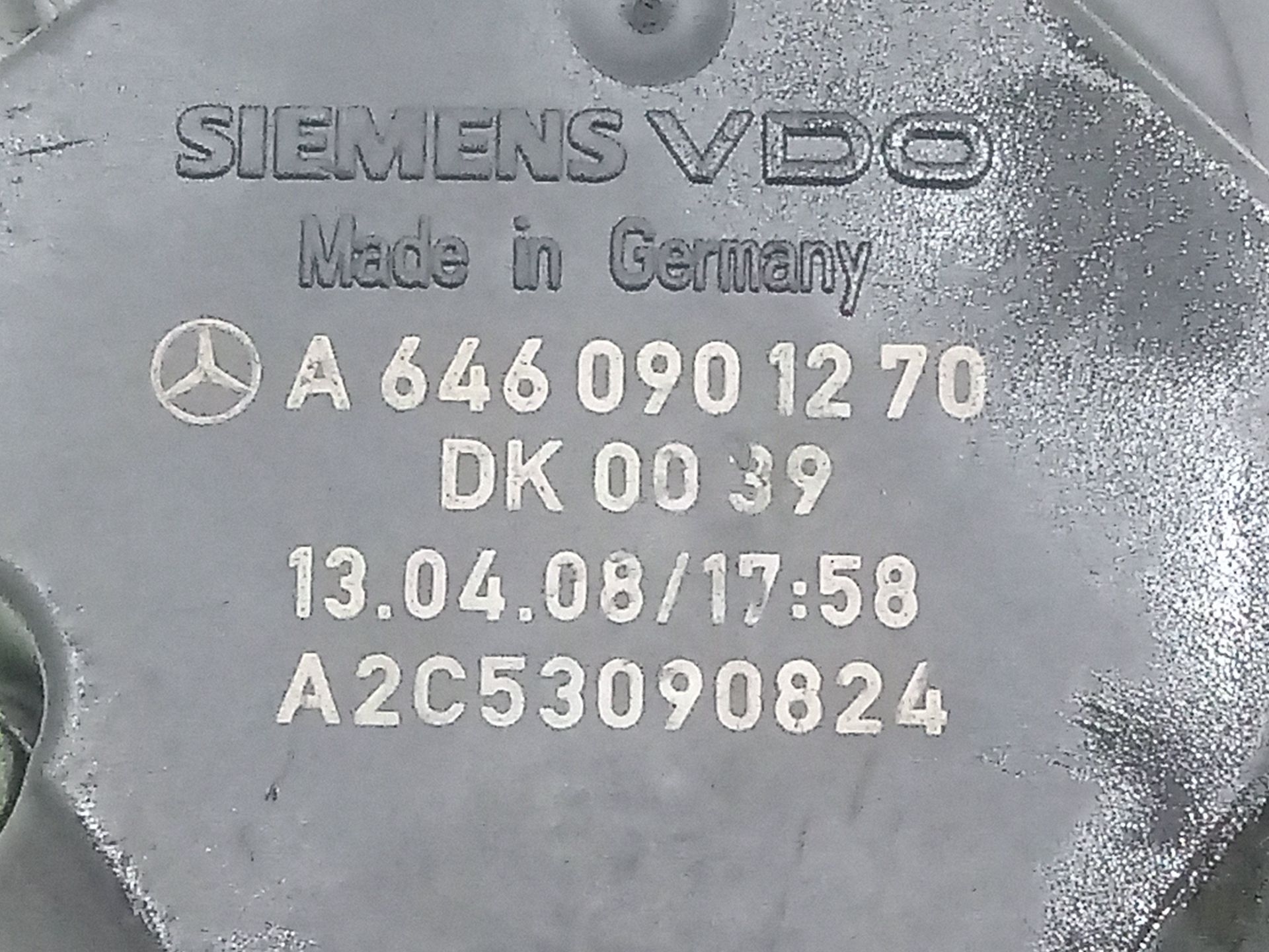 Caja mariposa mercedes-benz sprinter ii kombi 211215 cdi (906.711713)