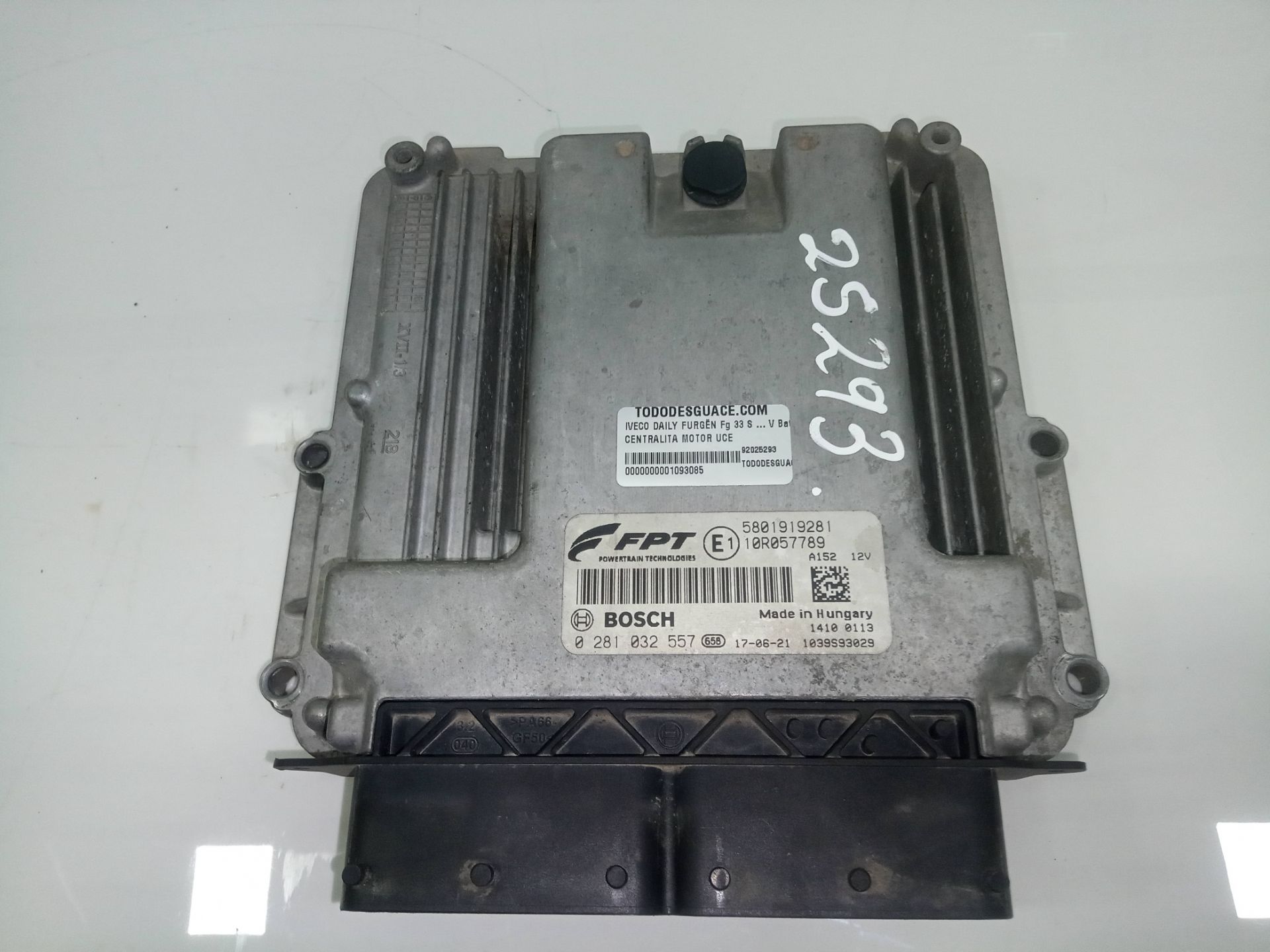 Centralita motor uce   no identificado