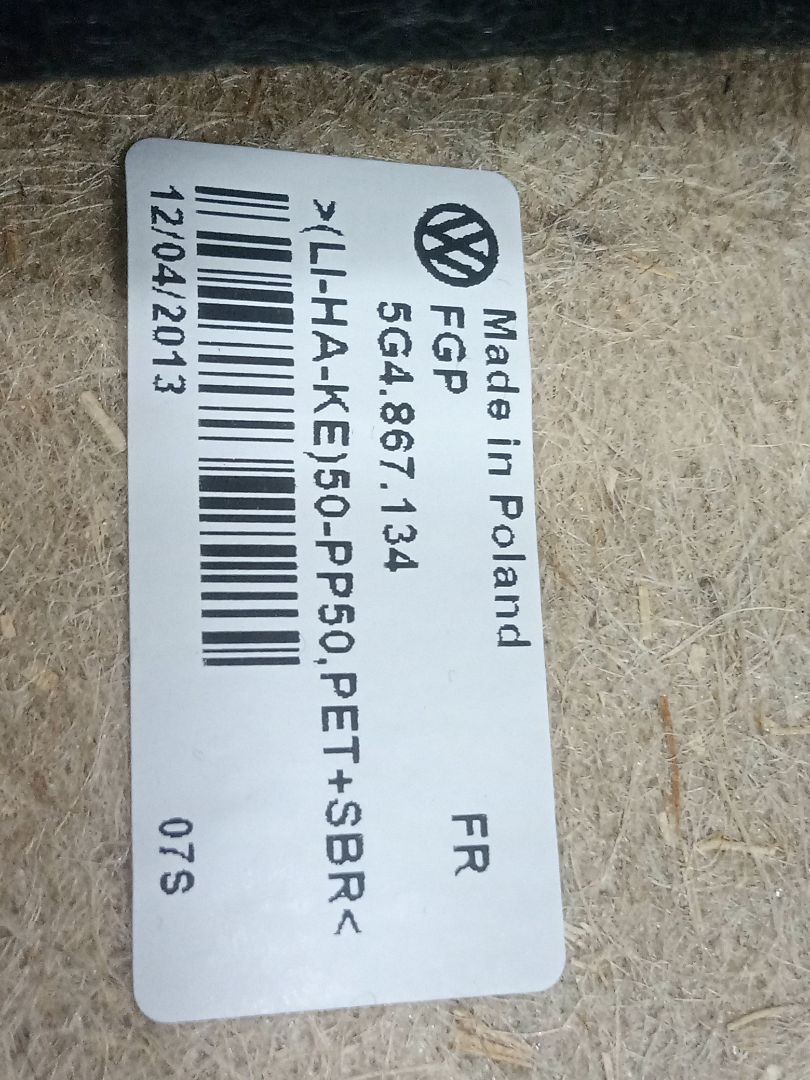 No identificado volkswagen golf vii (5g1be1) gti bluemotion