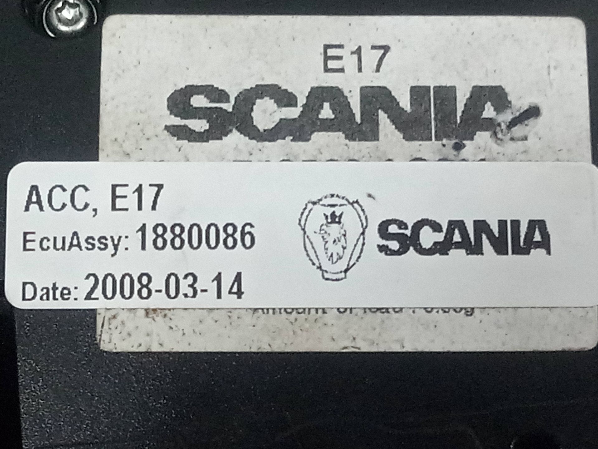 Mando calefaccion / aire acondicionado scania baureihe c-klasse pgr (2004) fg  420  (4x2) largo cp 19 b