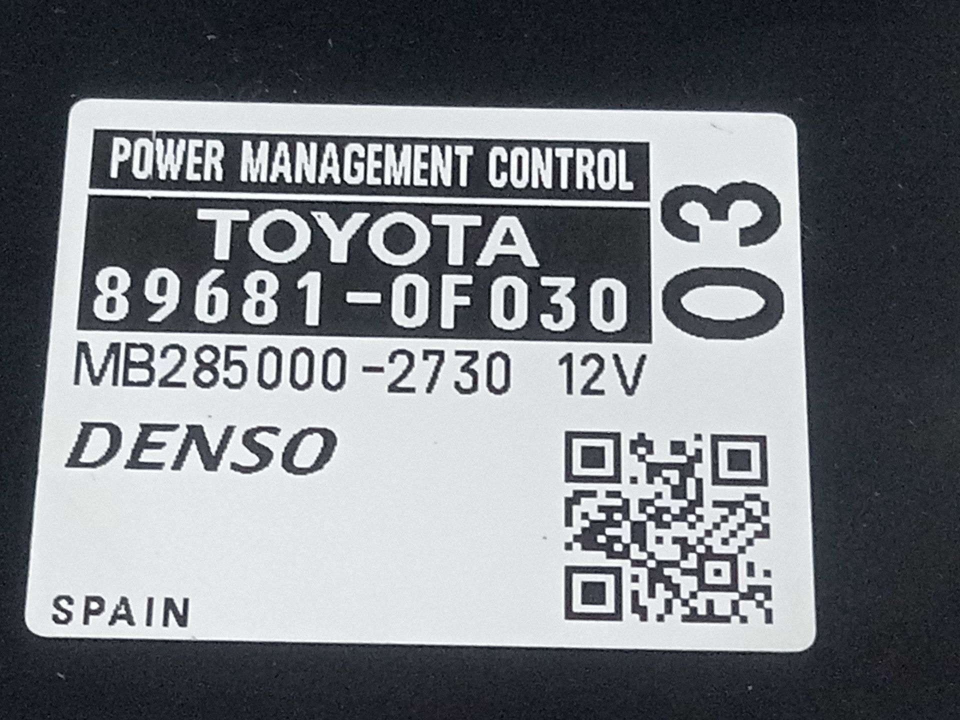 Modulo electronico toyota verso (aur2zgr2) advance